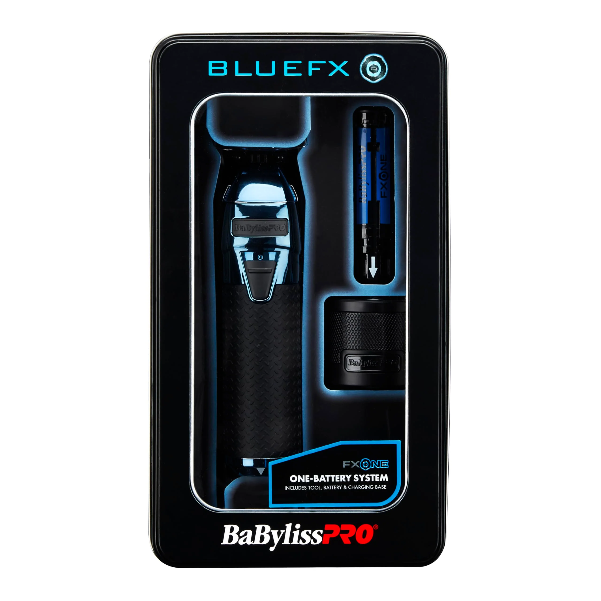 BaBylissPRO FXONE Hair Trimmer with Interchangeable Battery, Electric Trimmer for Men, Titanium T-Blade for All Hair, Up to 3-Hour Runtime - Image 4