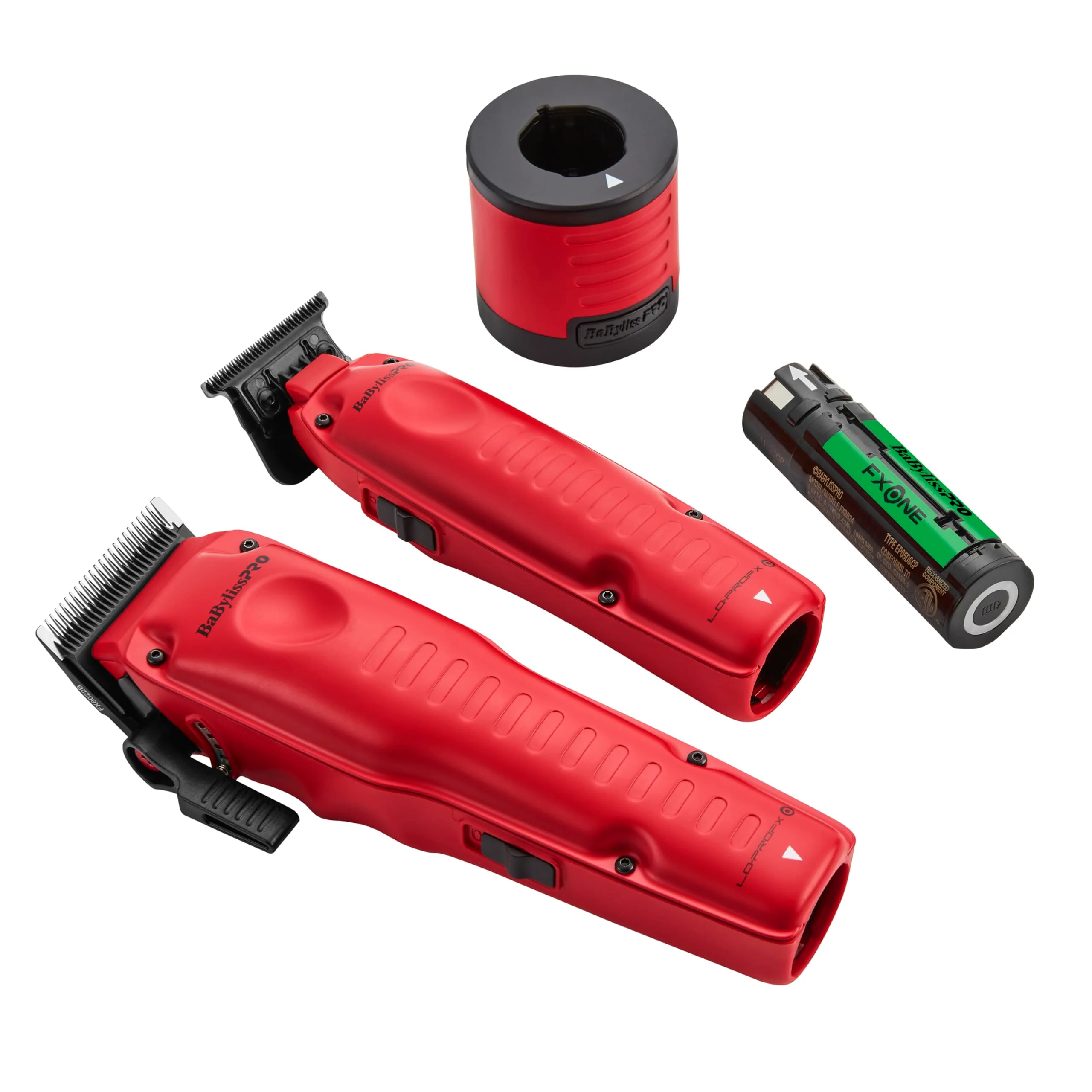 BaBylissPRO FXONE LO-PROFX prepack Including Hair Clipper, Trimmer, Charging Base and Boosted Capacity Battery
