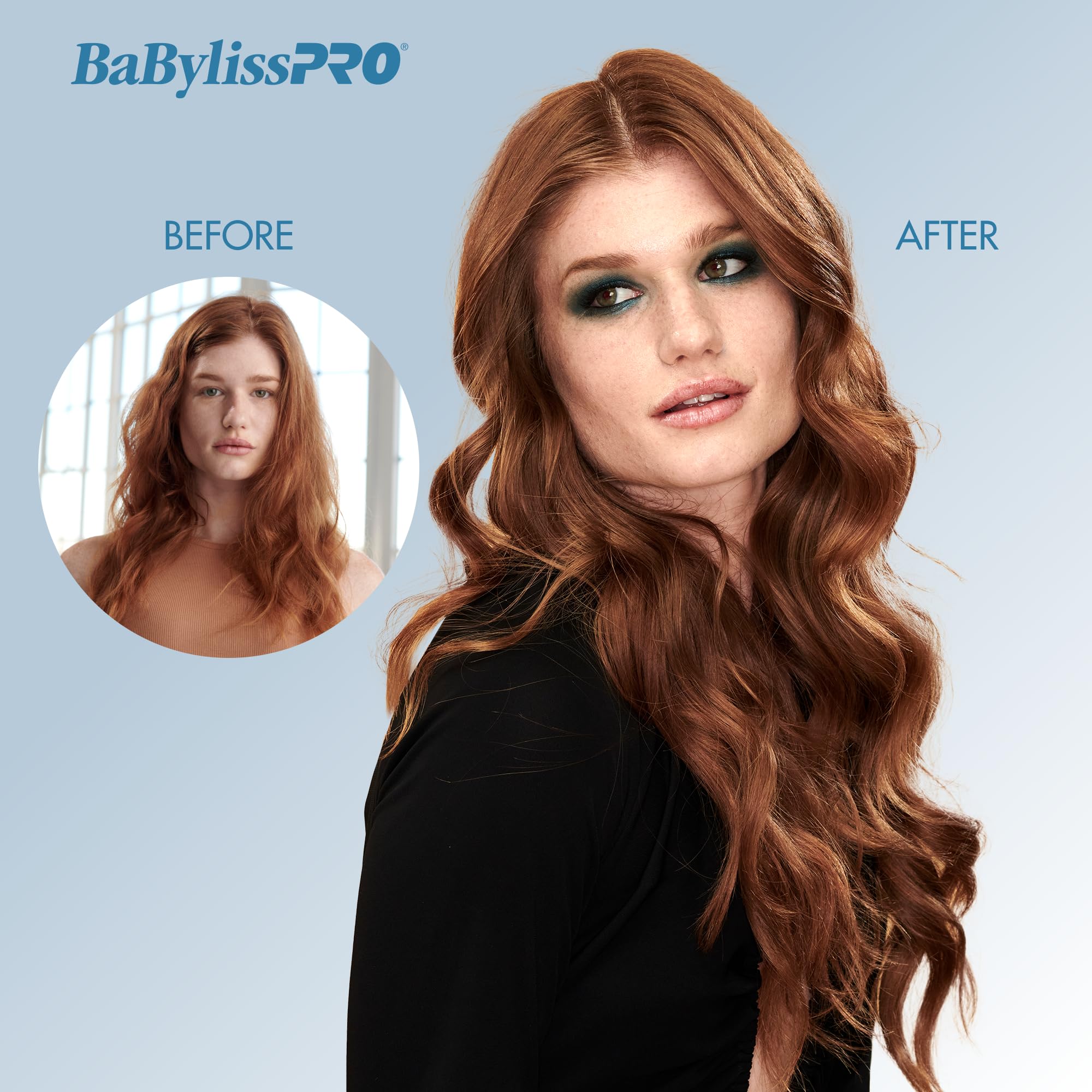 BaBylissPRO Nano Titanium 1 1/4" Oval Barrel Curling Wand - Image 3