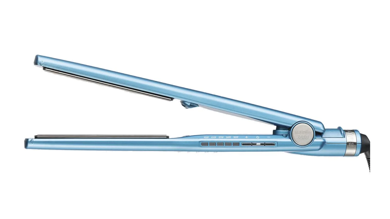 BaBylissPRO Nano Titanium Ionic Flat Iron Hair Straightener, 1 1/2" Hair Straightener Iron for Smooth, Shiny, Frizz- Free Hair and All Hair Types - Image 3