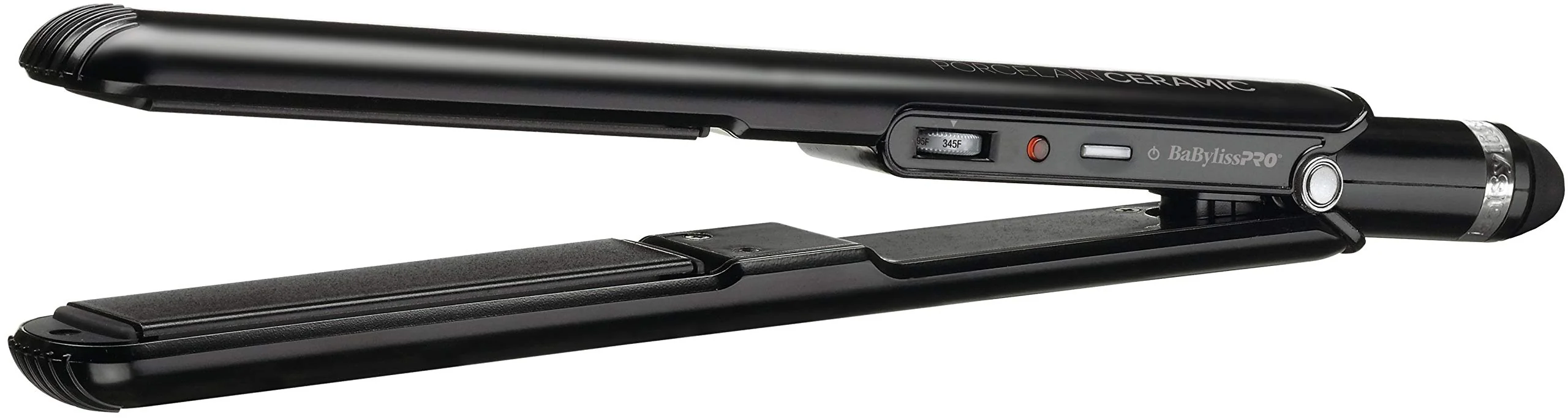 BaBylissPRO Porcelain Ceramic 1" Flat Iron and 1 1/4" Spring Curling Iron Prepack - Image 2