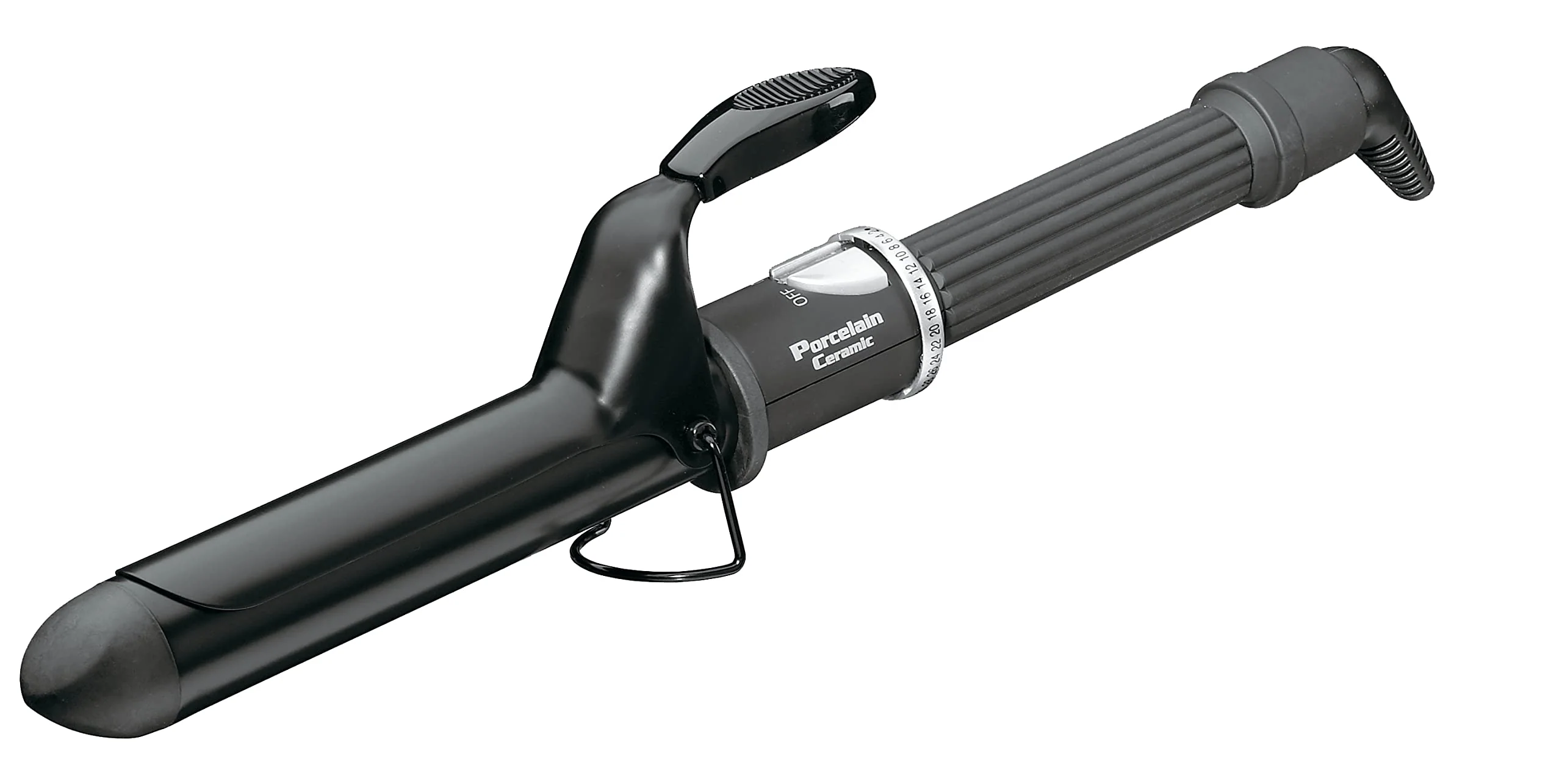 BaBylissPRO Porcelain Ceramic 1" Flat Iron and 1 1/4" Spring Curling Iron Prepack - Image 3