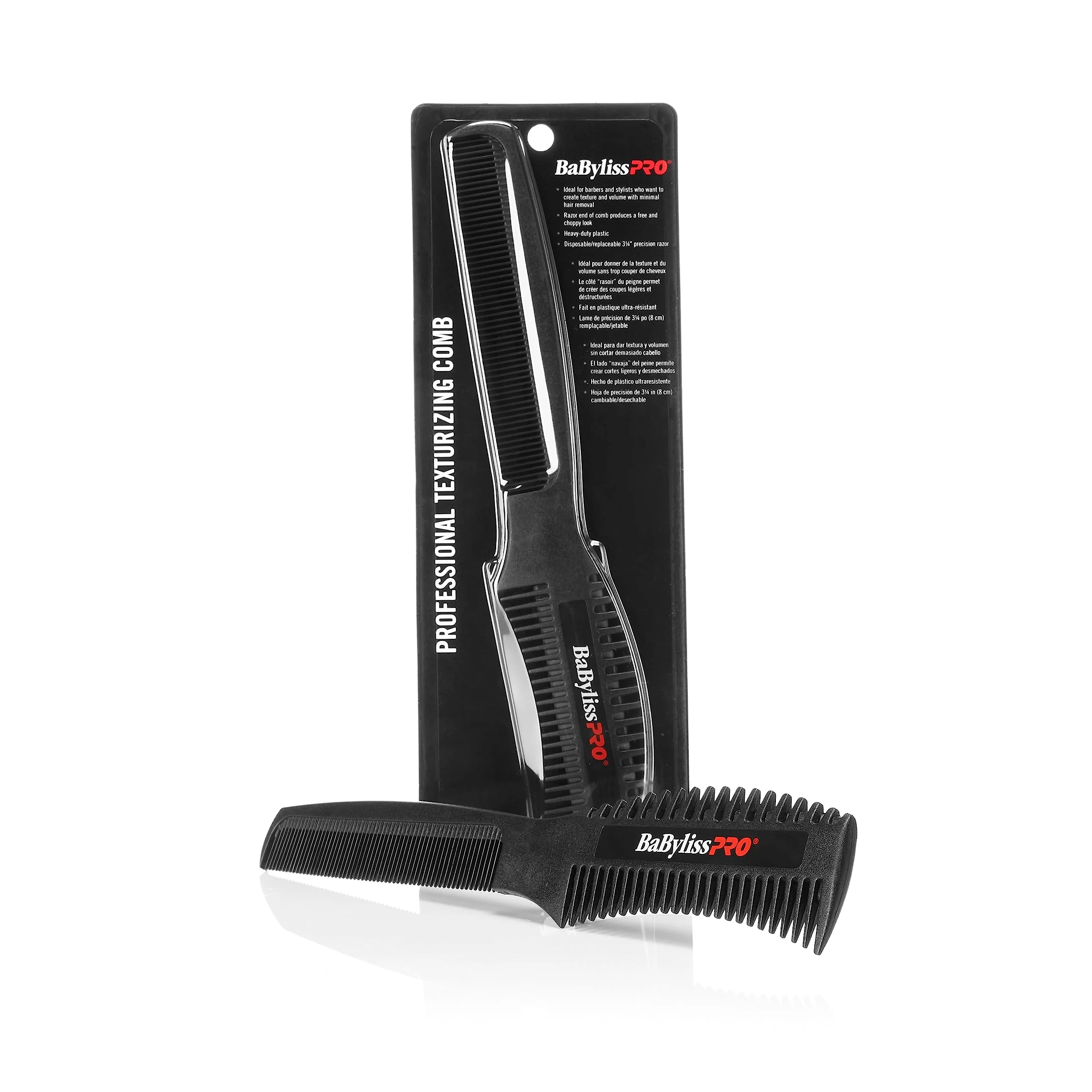 BaBylissPRO Professional Texturizing Comb - Image 2