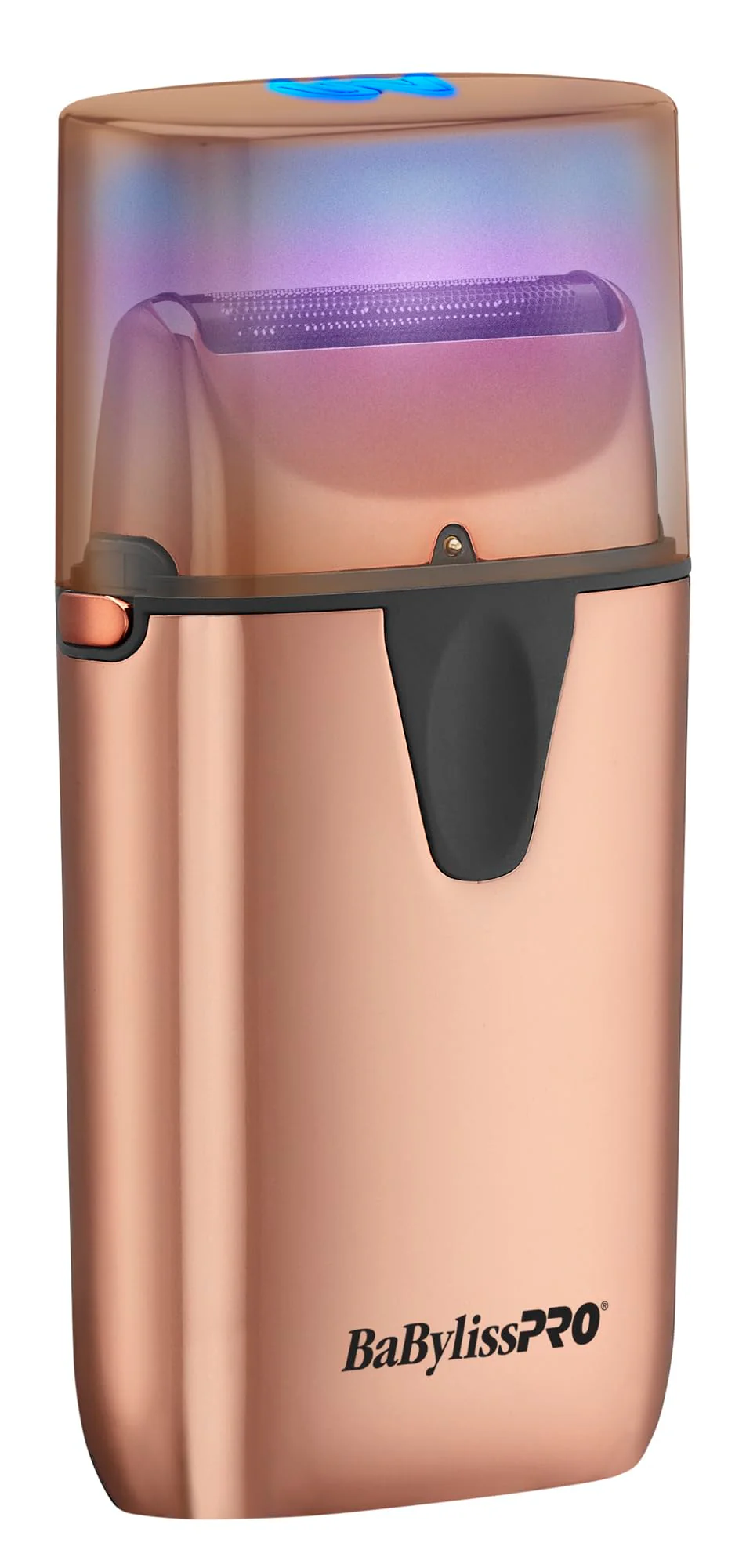 BaBylissPRO UVFOIL Single Foil UV-Disinfecting Metal Shaver - Rosegold