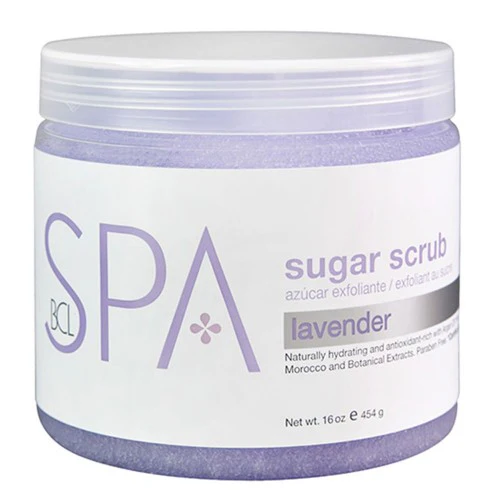 BCL Spa Lavender Sugar Scrub 16oz