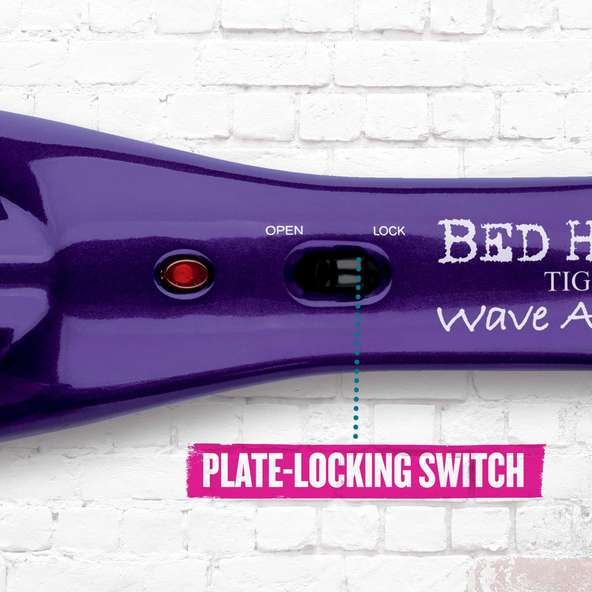 Bed Head Wave Artist Deep Waver | Combat Frizz, Get Long Lasting Results, & Add Massive Shine for Beachy Waves | With Tourmaline Ceramic Technology (Purple) - Image 6
