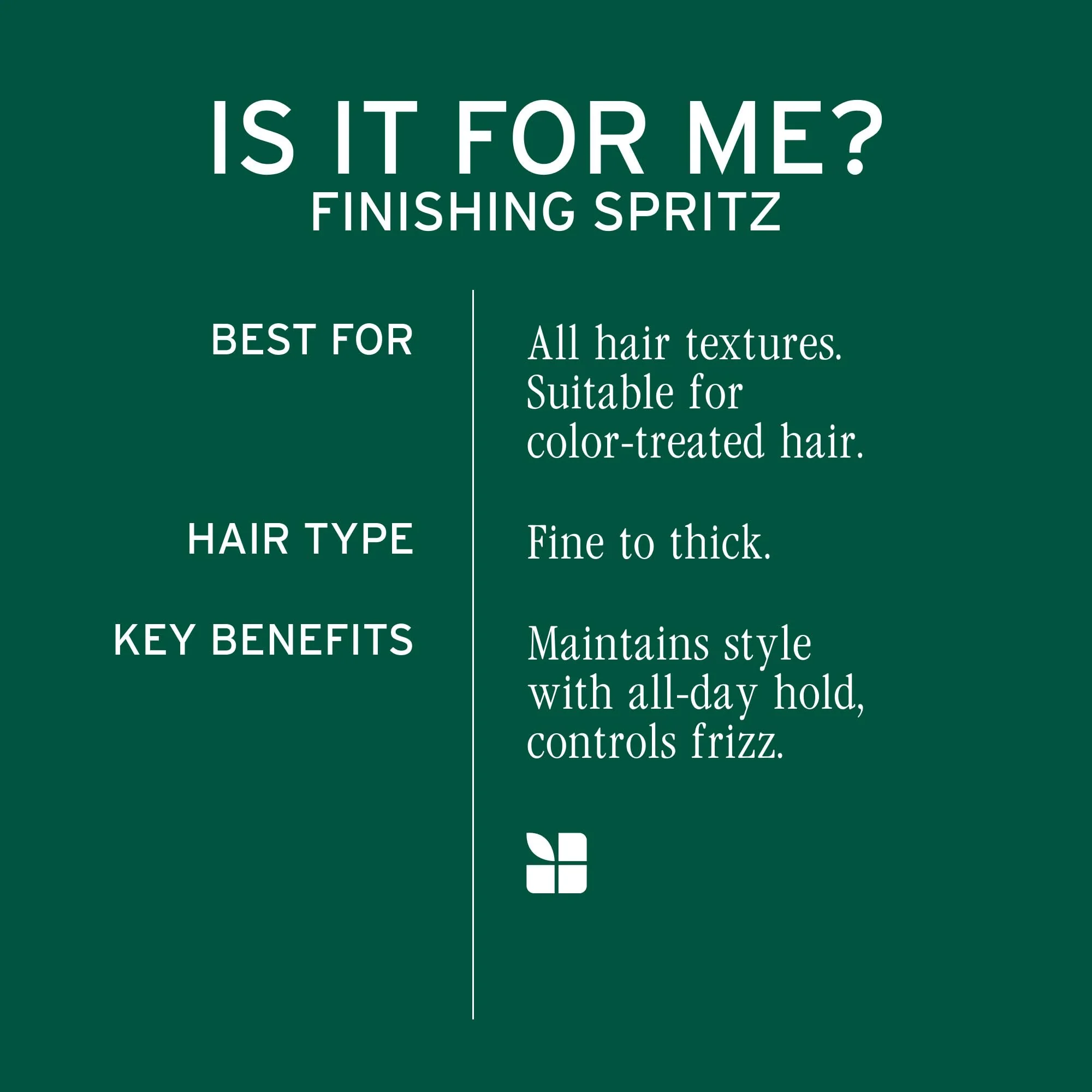 BIOLAGE Finishing Spritz - Strong Hold, Quick Dry Non-Aerosol Hairspray, Controls Frizz for Up to 24 Hours, Vegan & Cruelty-Free, packaging may vary - Image 3