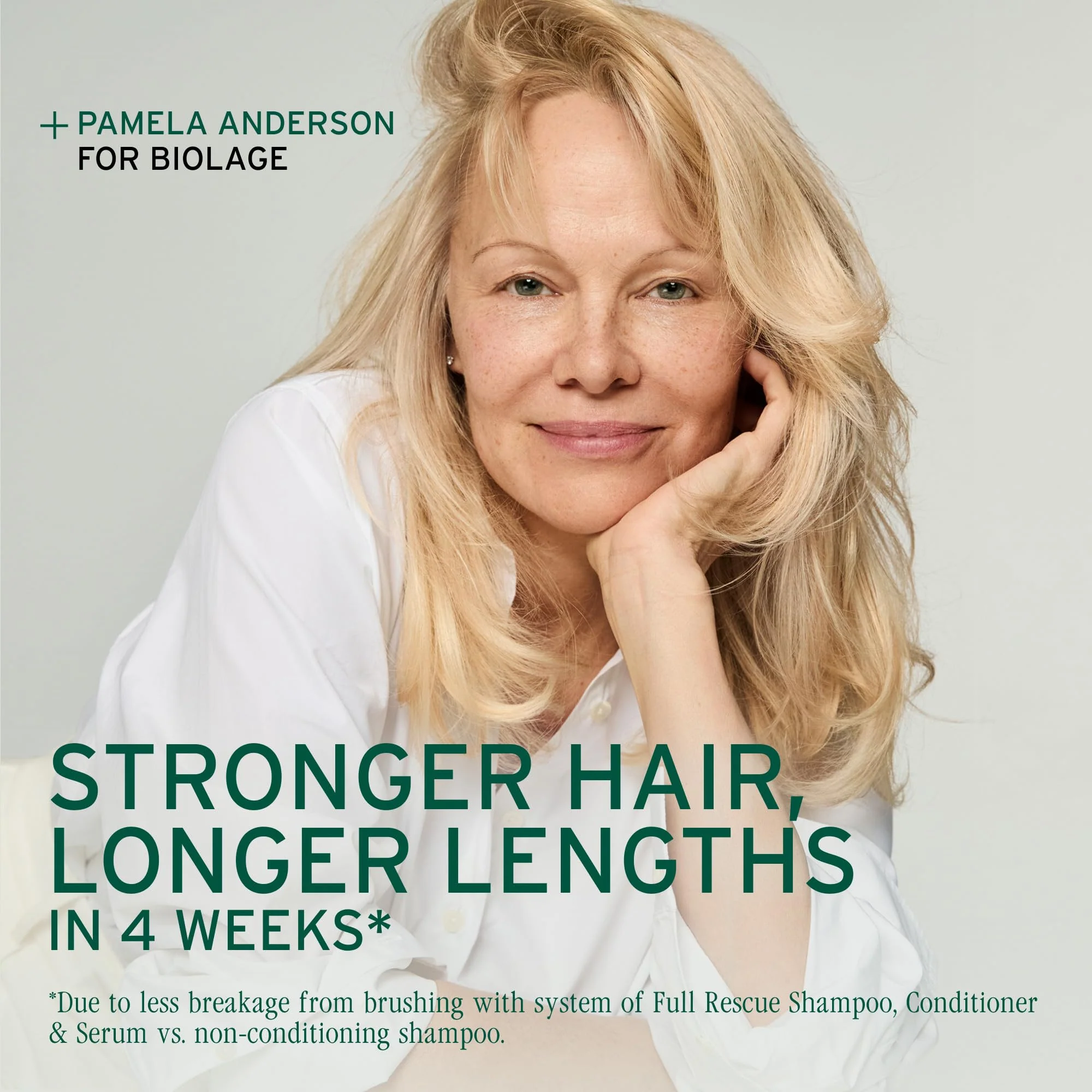 Biolage Full Rescue Shampoo - Fortifies & Strengthens for Stronger Hair, Longer Lengths in 4 weeks*, Instantly Fuller-Looking Hair, Rosemary Oil & Niacinamide, Vegan & Cruelty-Free, 13.5 FL Oz - Image 4