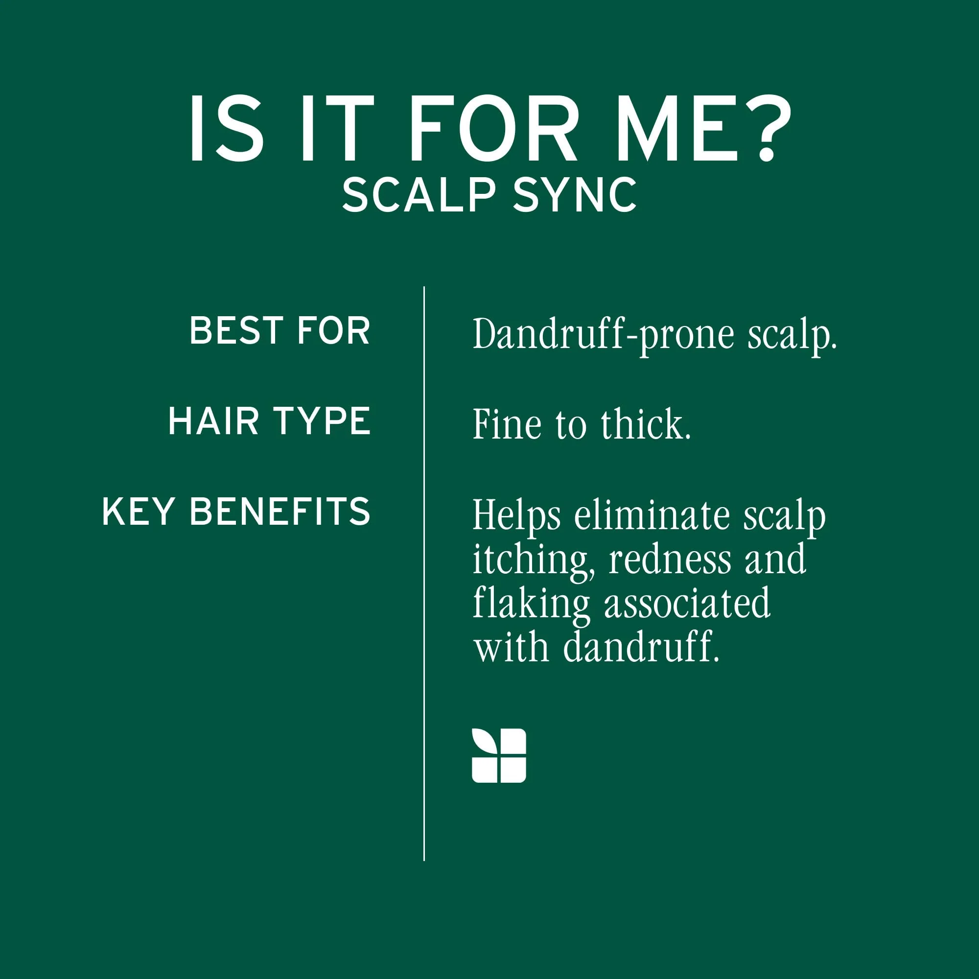 Biolage Scalp Sync Anti-Dandruff Shampoo - Controls Dandruff & Deeply Cleanses, With Zinc Pyrithione, Vegan & Cruelty-Free - Image 3