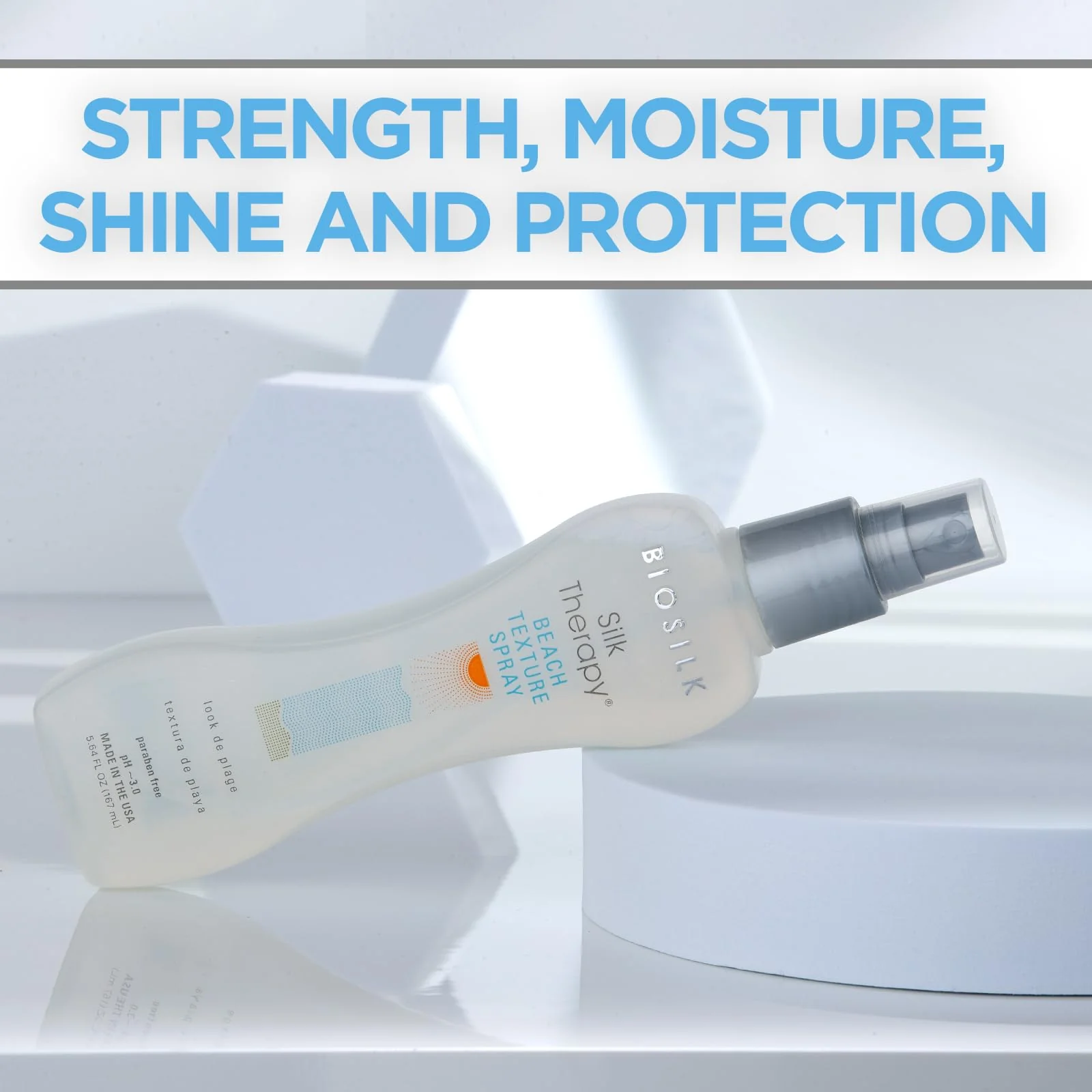 BioSilk Beach Texture, Styling Salt Spray for Natural Waves & Texture, Sulfate, Paraben, & Cruelty-Free, 5.64 oz - Image 4