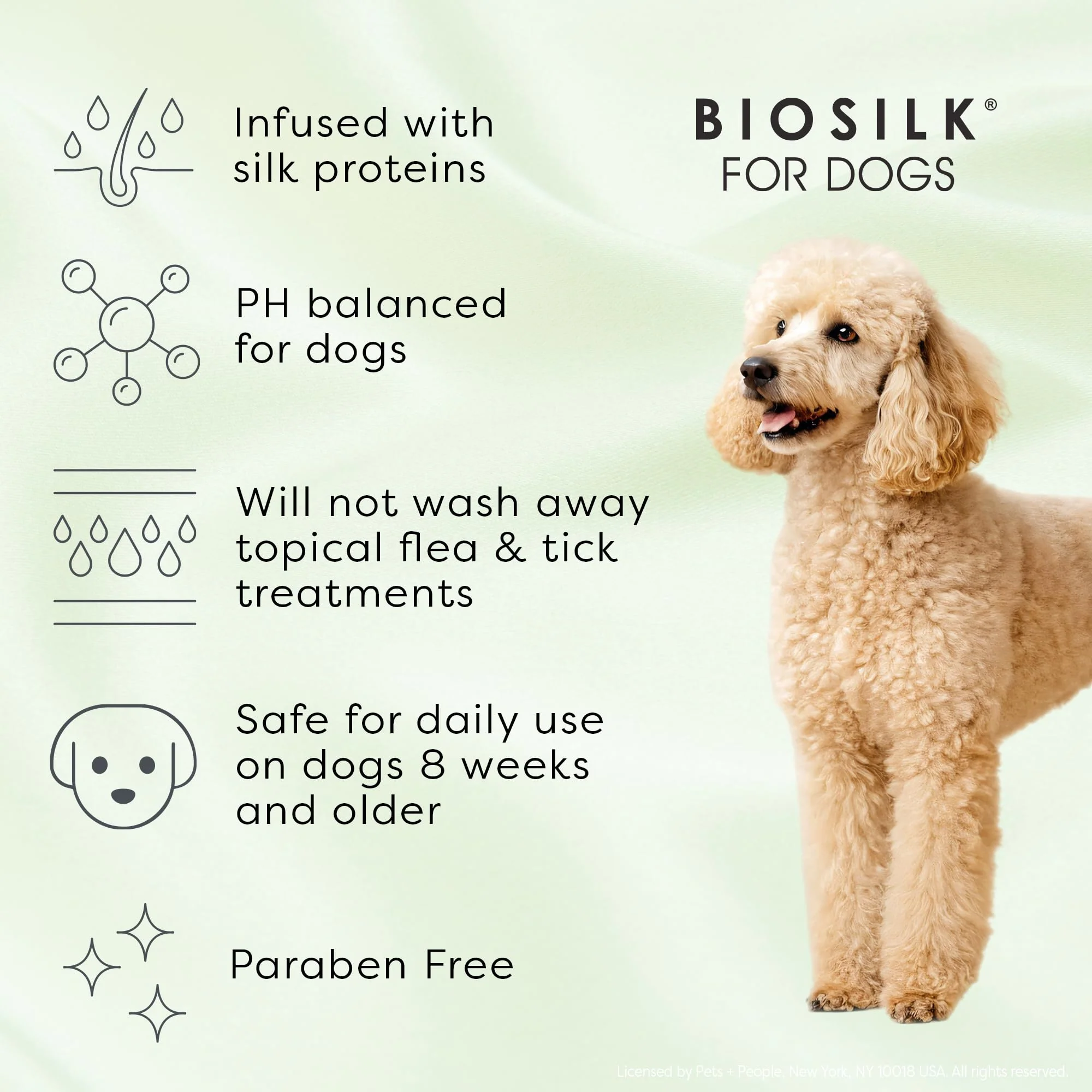BioSilk for Dogs Deodorizing Wipes, Infused with Silk Proteins and Vitamin E - Wipes that Clean, Deodorize Between Baths, pH Balanced, Gentle Natural Formula, 100 Count - Image 6