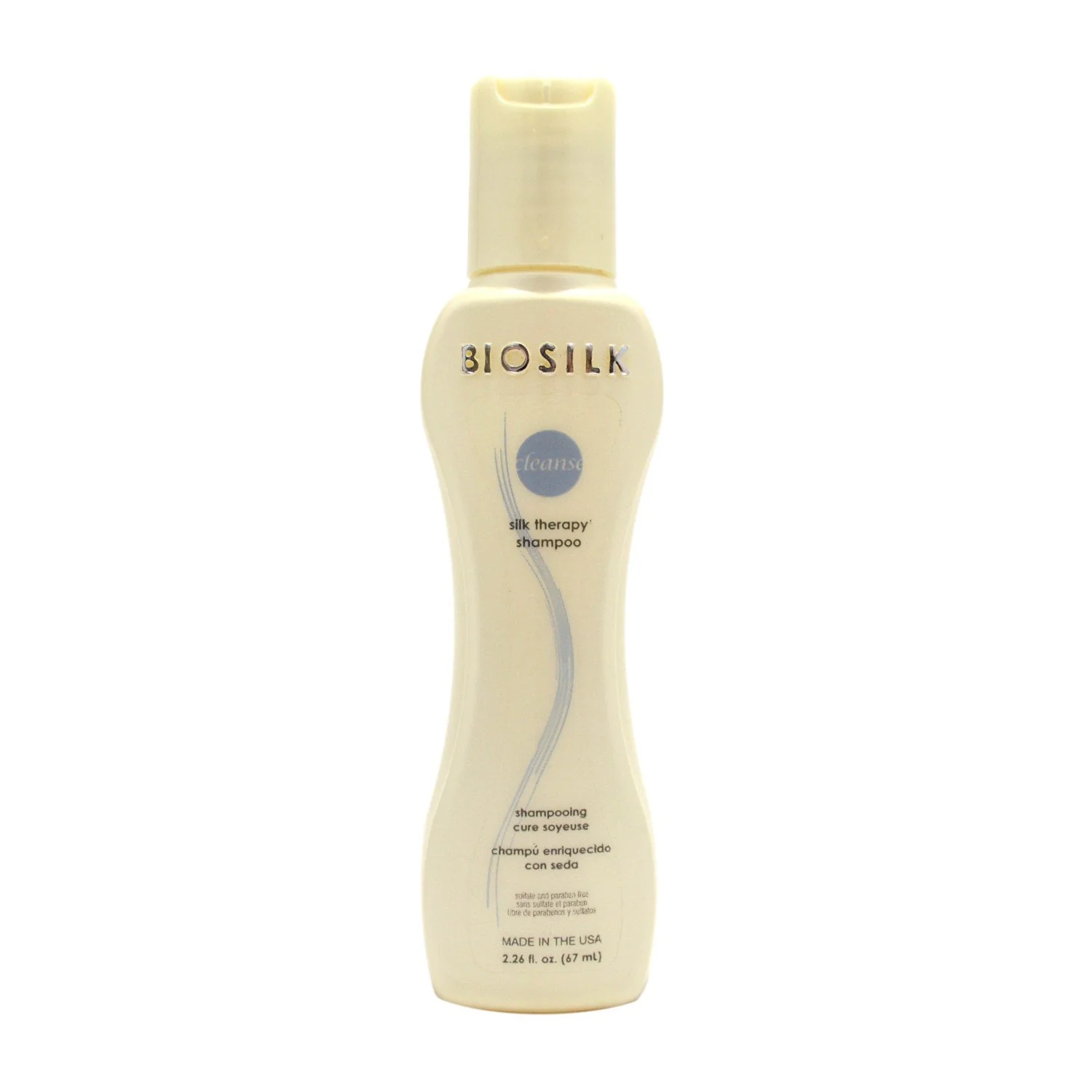 Biosilk Silk Therapy Shampoo - Travel Size, 2.26 Ounce