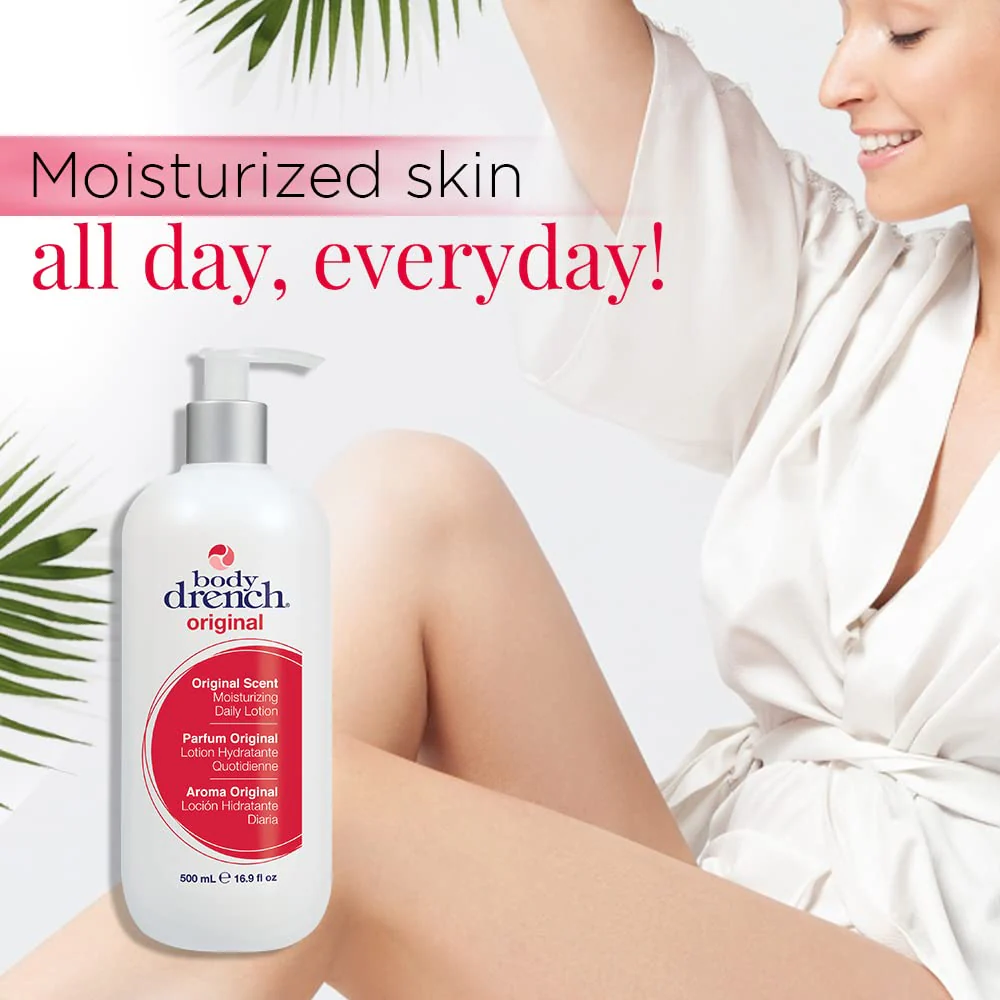 Body Drench Moisturizing Lotion for all skin types, 16.9oz - Image 3