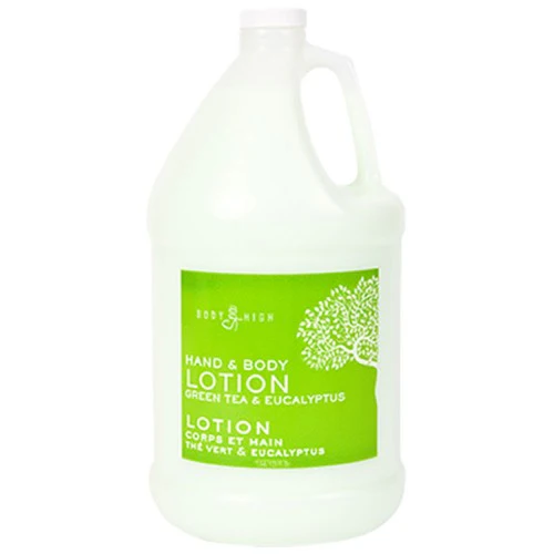 Body Spa Hand & Body Lotion Gallon - Green Tea & Eucalyptus
