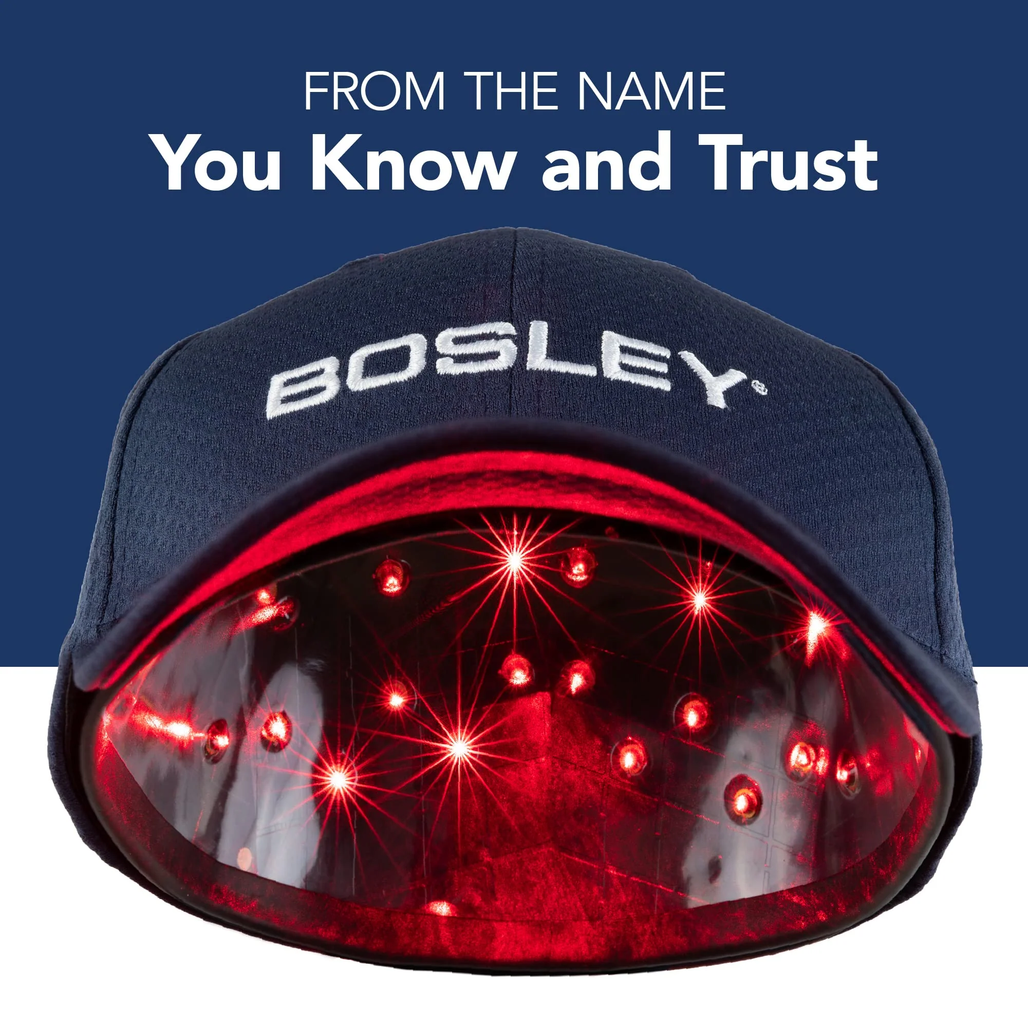 Bosley Revitalizer Flex 164 Diode 100% Laser No LEDs Hair Growth Cap (LLLT) Men and Women - Regrowth, Home Treatment, Thicker, Fuller, Healthy Hair, FDA Cleared. Large Size - Image 9