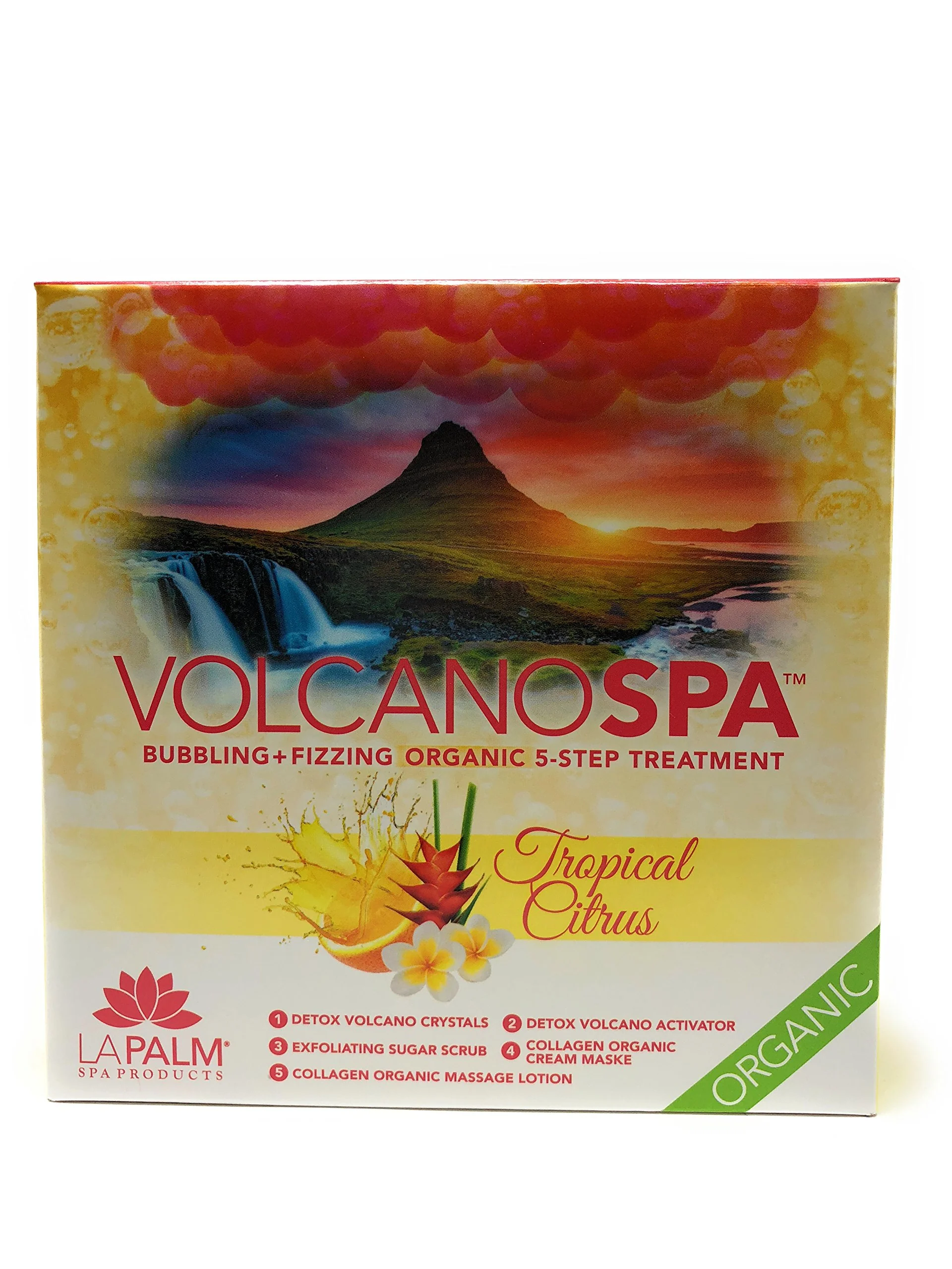 Bubbling +Organic 5-Step Treatment – Tropical Citrus (4 packs) Y - Image 2
