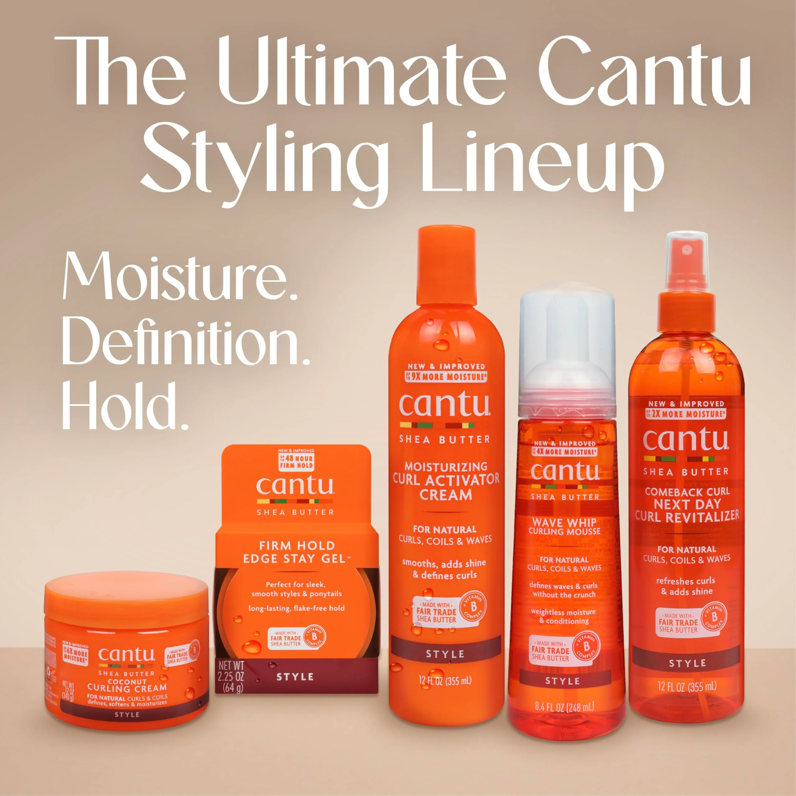 Cantu Extra Hold Edge Stay Gel, 2.25 Oz - Image 8