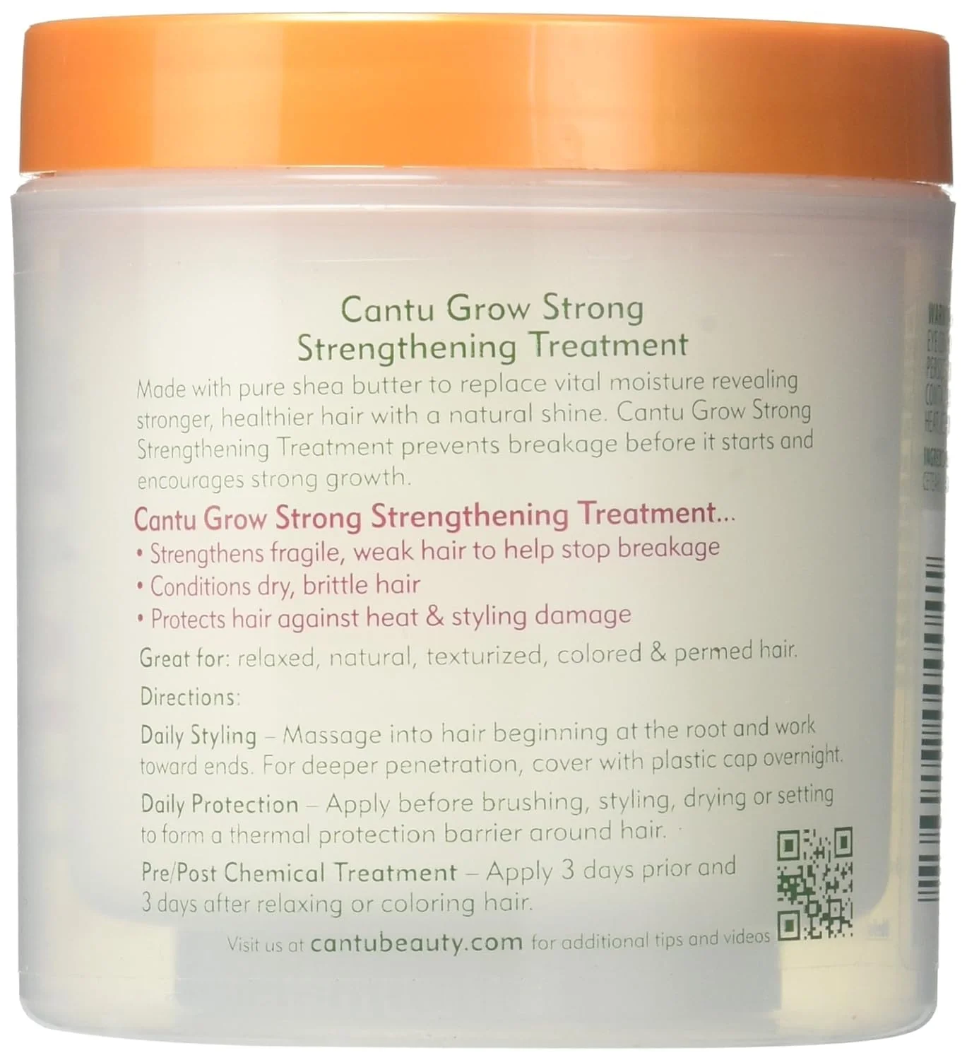 Cantu Grow Strong Strengthening Treatment, 6.1 oz (Pack of 4) - Image 8