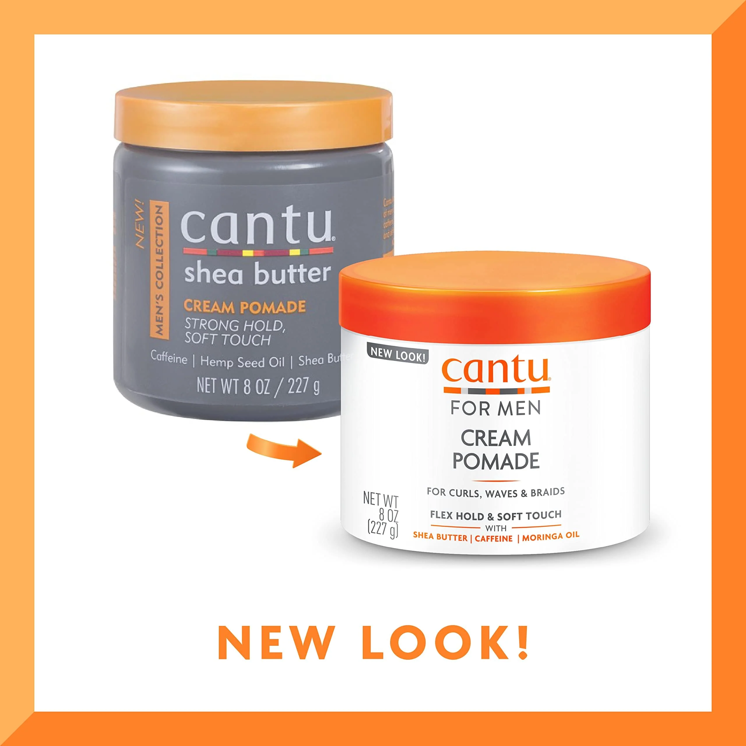 Cantu Men's Collection Cream Styling Pomade, 8 Oz (Packaging May Vary) - Image 2