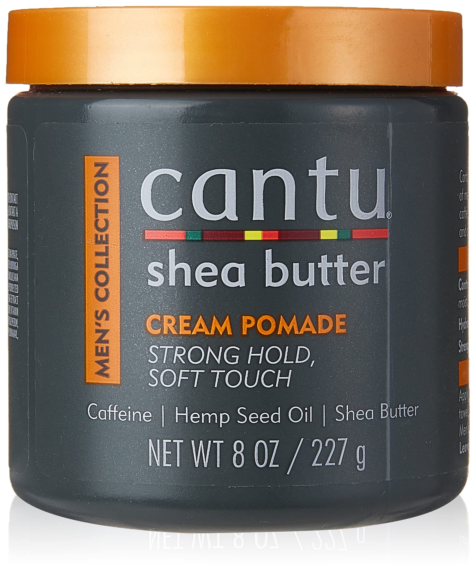 Cantu Mens Cream Pomade 8 Ounce Jar (Pack of 3)