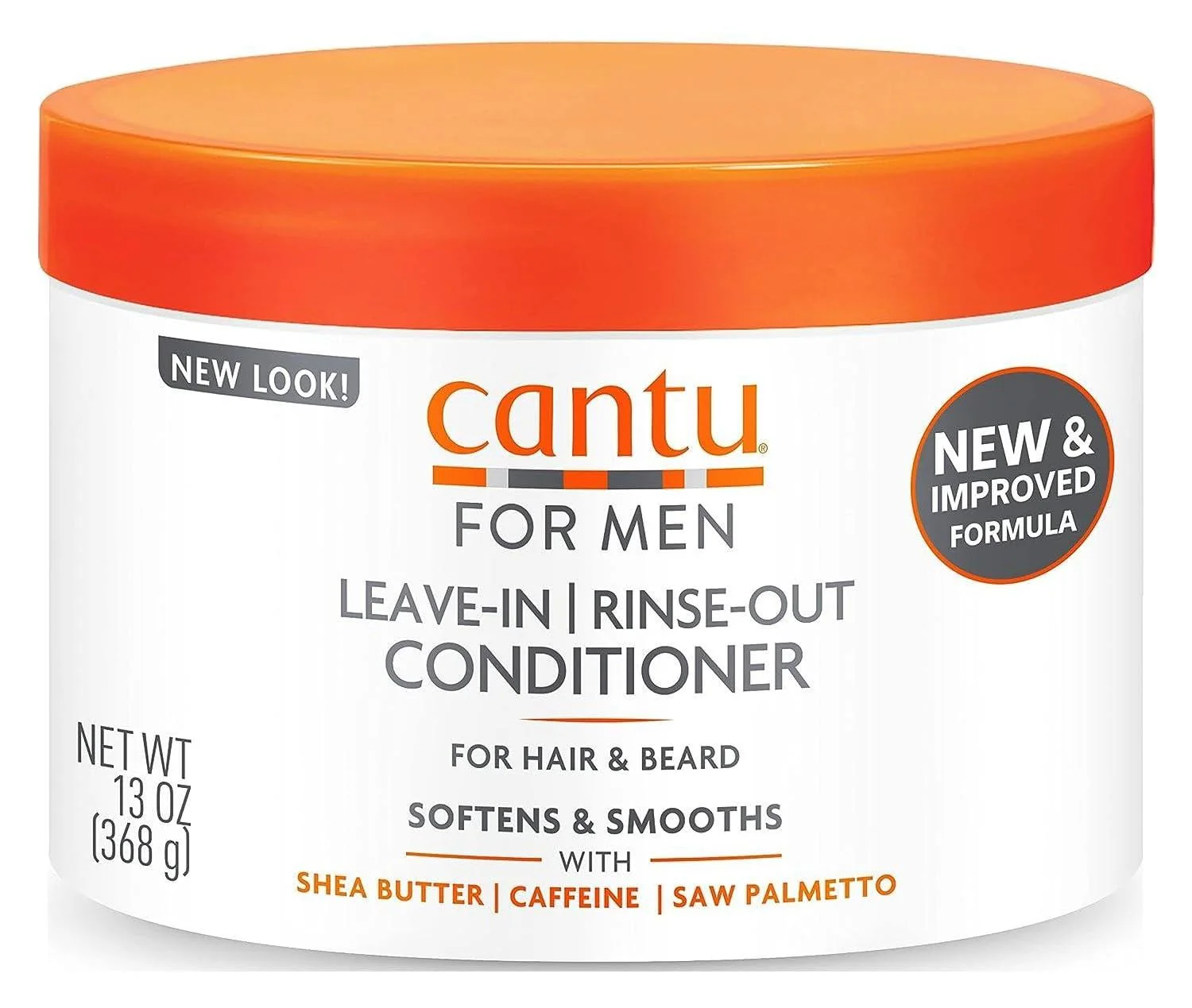 Cantu Mens Leave-In Conditioner 13 Ounce Jar (384ml) (6 Pack)