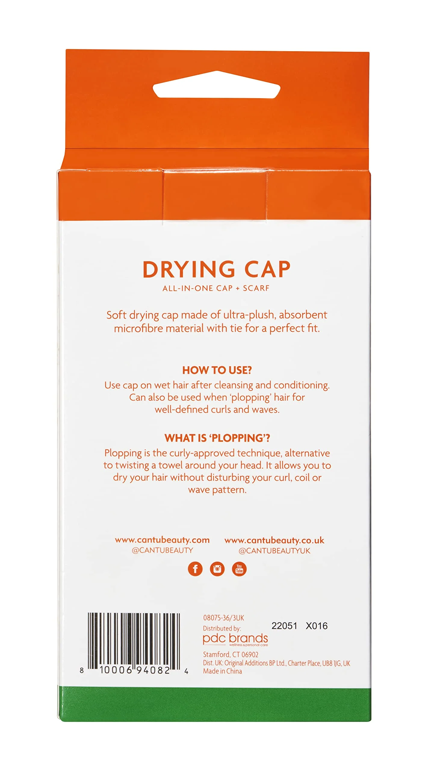 Cantu Microfiber Drying Cap - Image 2