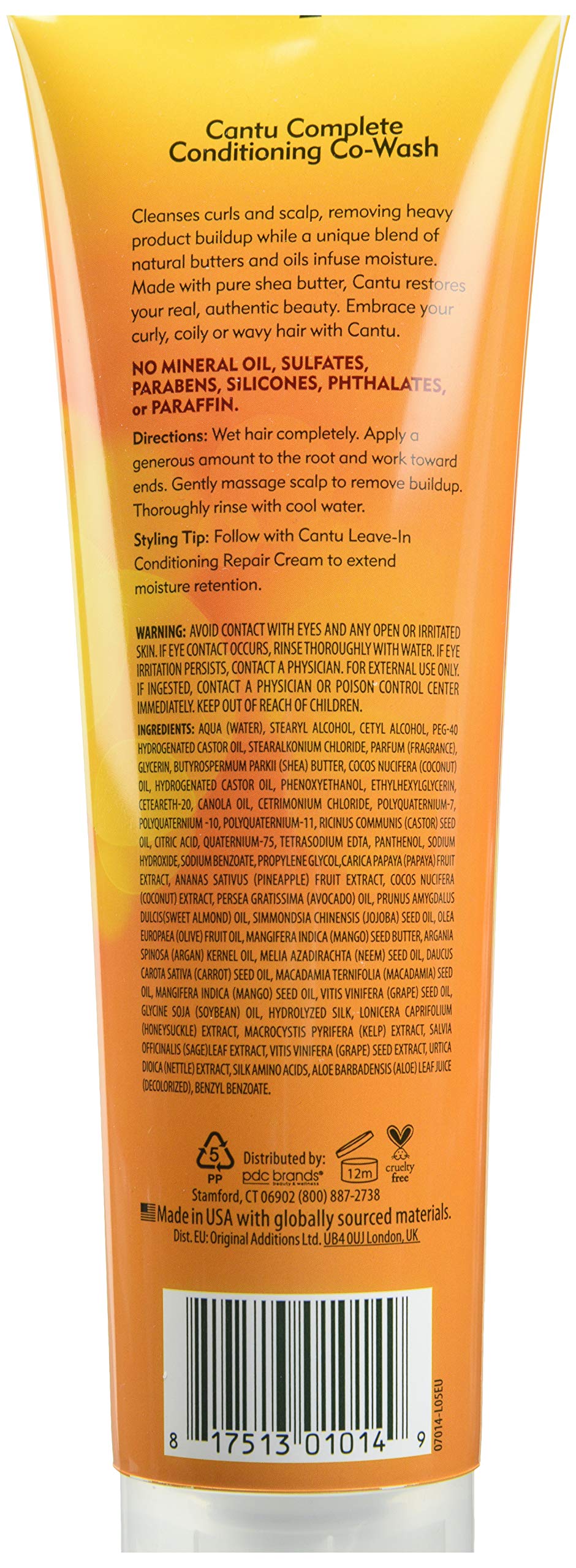 Cantu Shea Butter for Natural Hair Complete Conditioning Co-Wash, 10 Ounce - Image 2