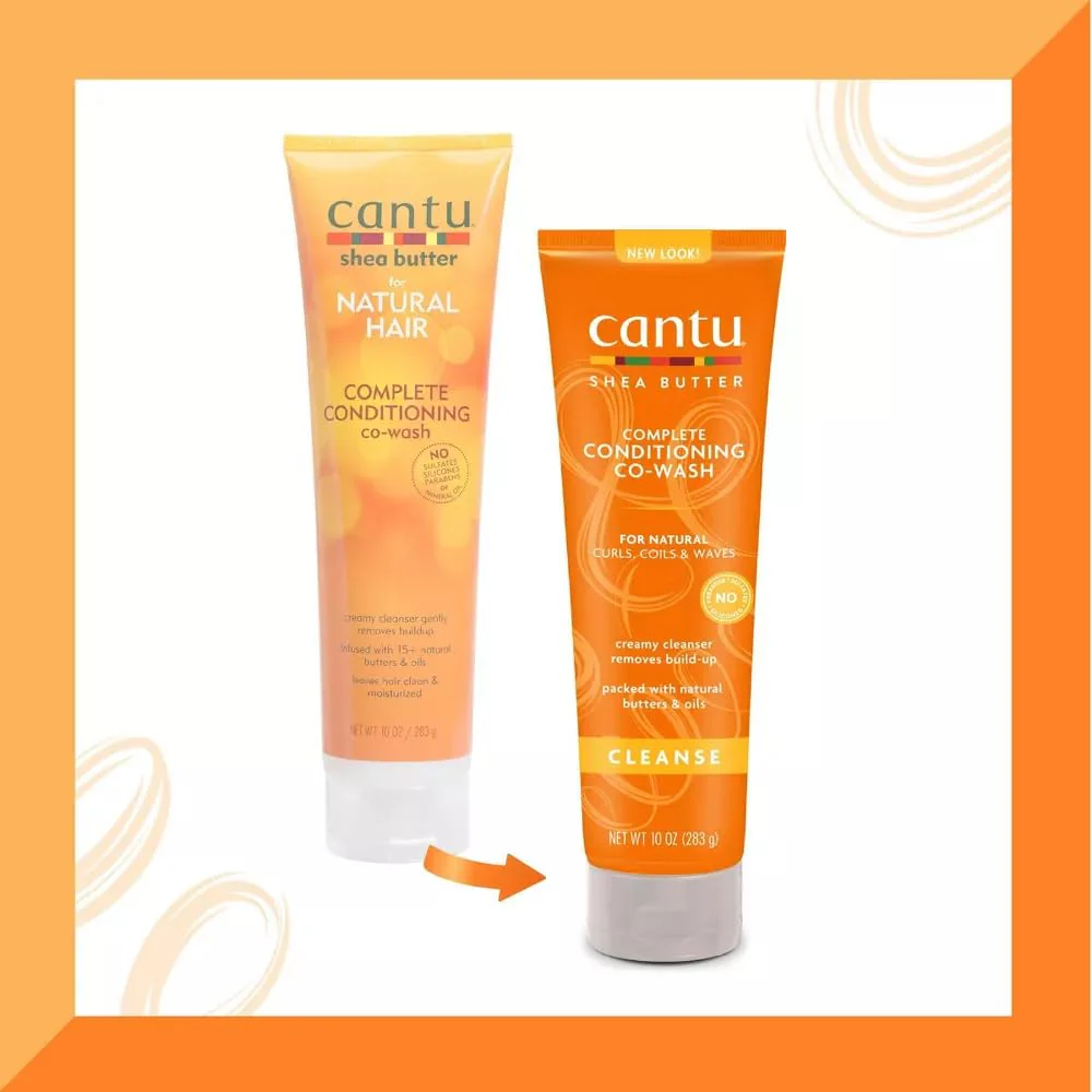 Cantu Shea Butter for Natural Hair Complete Conditioning Co-Wash, 10 Ounce (Pack of 3) - Image 2