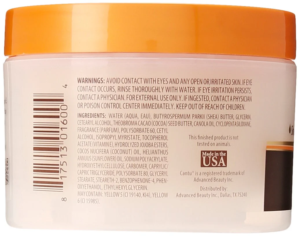 Cantu Shea Butter Softening Body Butter, 7.25 Ounce - Image 2