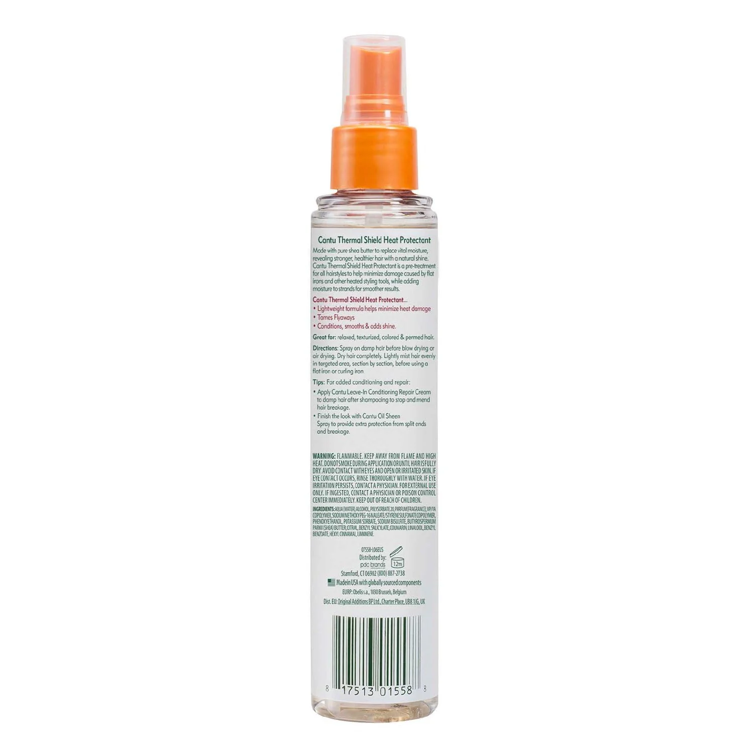 Cantu Shea Butter Thermal Shield Heat Protectant 5.1 Ounce (150ml) - Image 4