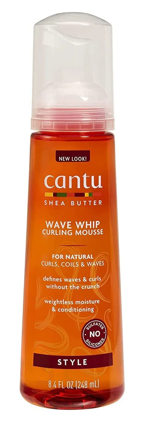 Cantu Shea Butter Wave Whip Curling Mousse 8.4 Ounce (Pack of 6) - Image 3