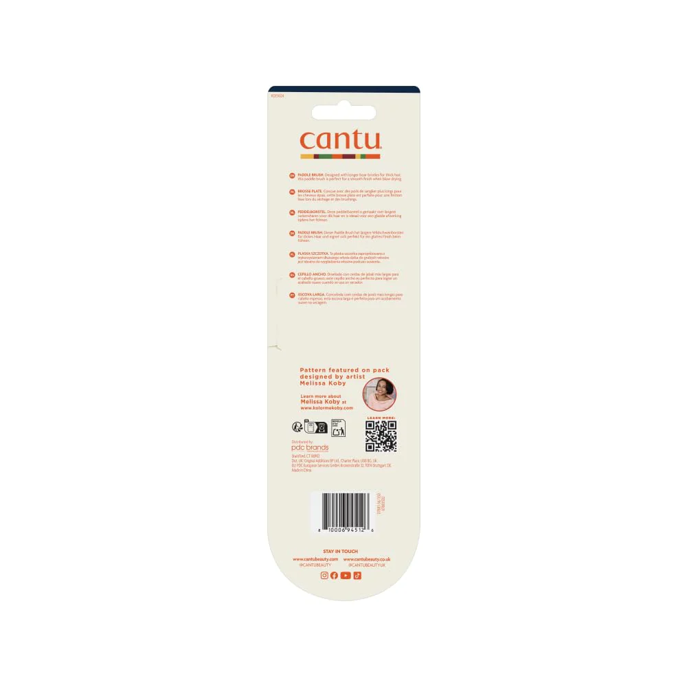 Cantu Smooth Thick Hair Paddle Brush - Image 4