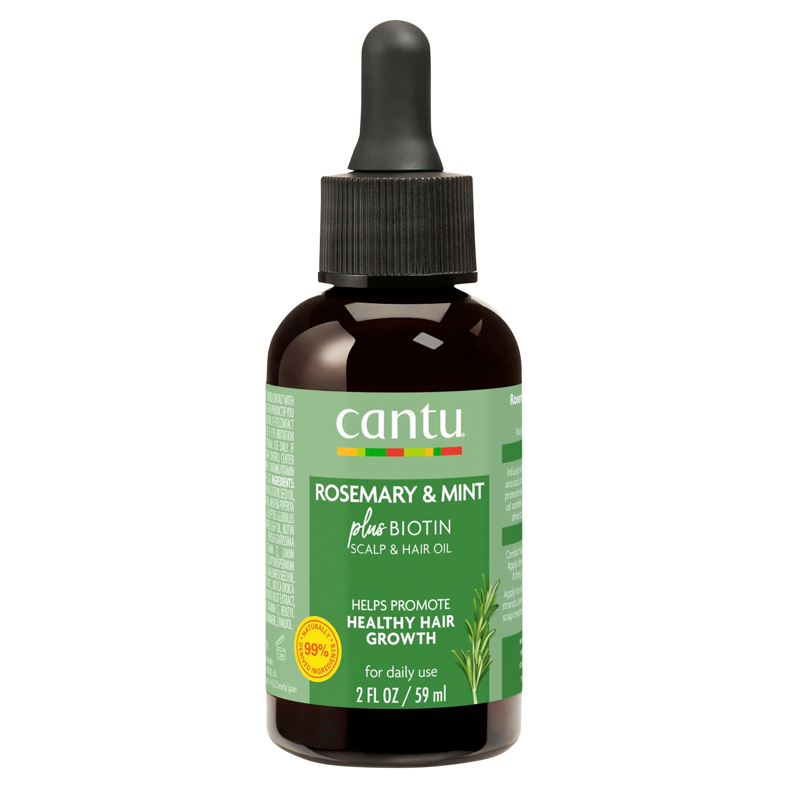 Cantu Strengthening Biotin-Infused Hair & Scalp Oil with Rosemary and Mint (59ml)