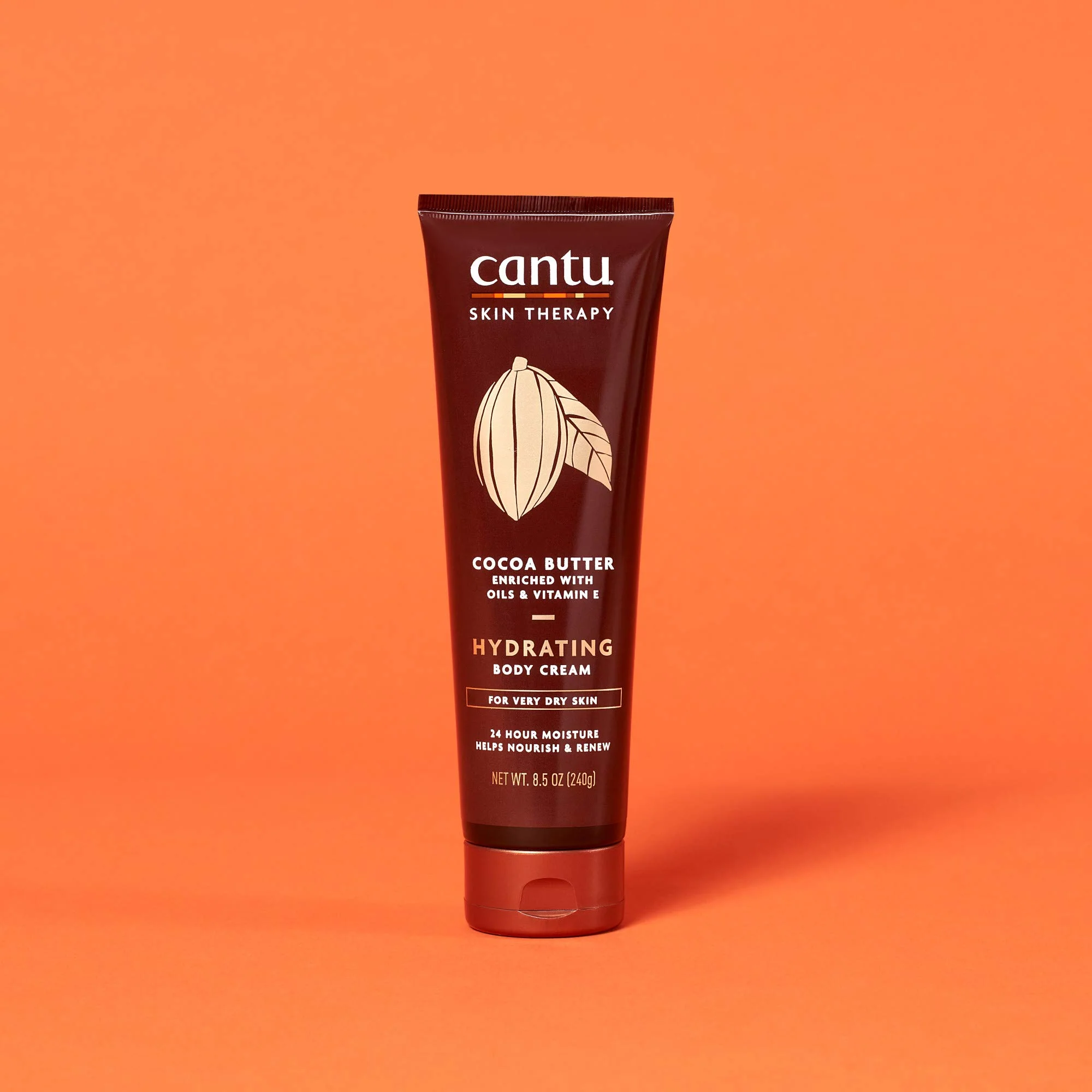 Cantu Therapy Cocoa Butter Hydrating Body Cream for very Dry Skin, 8.5 Oz - Image 8