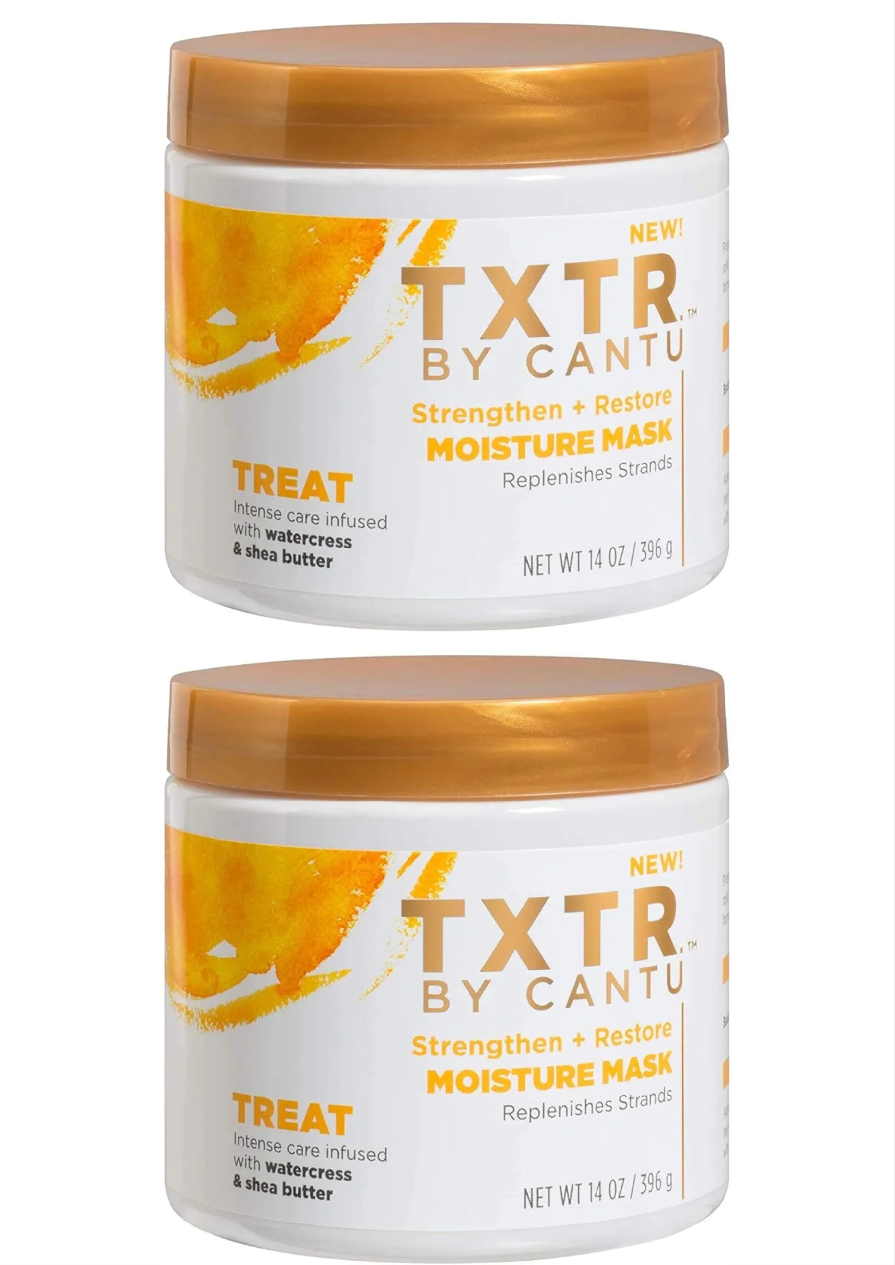 Cantu Txtr Treat Moisture Mask 14 Ounce Jar (2 Pack) - Image 2