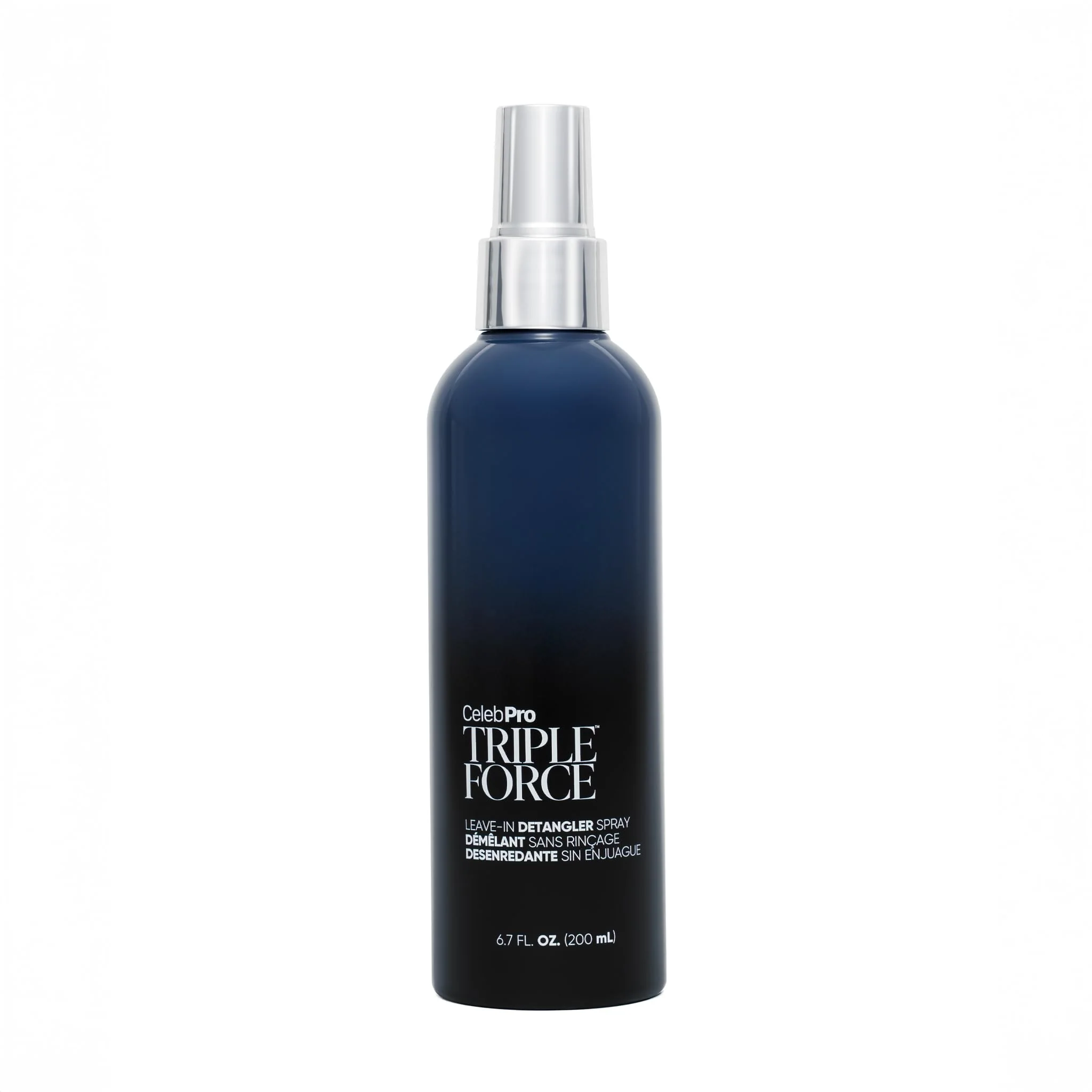Celeb Luxury CelebPRO TRIPLE FORCE Leave In Conditioner Spray, Detangler and Conditioner for All Hair Types, 6.7oz
