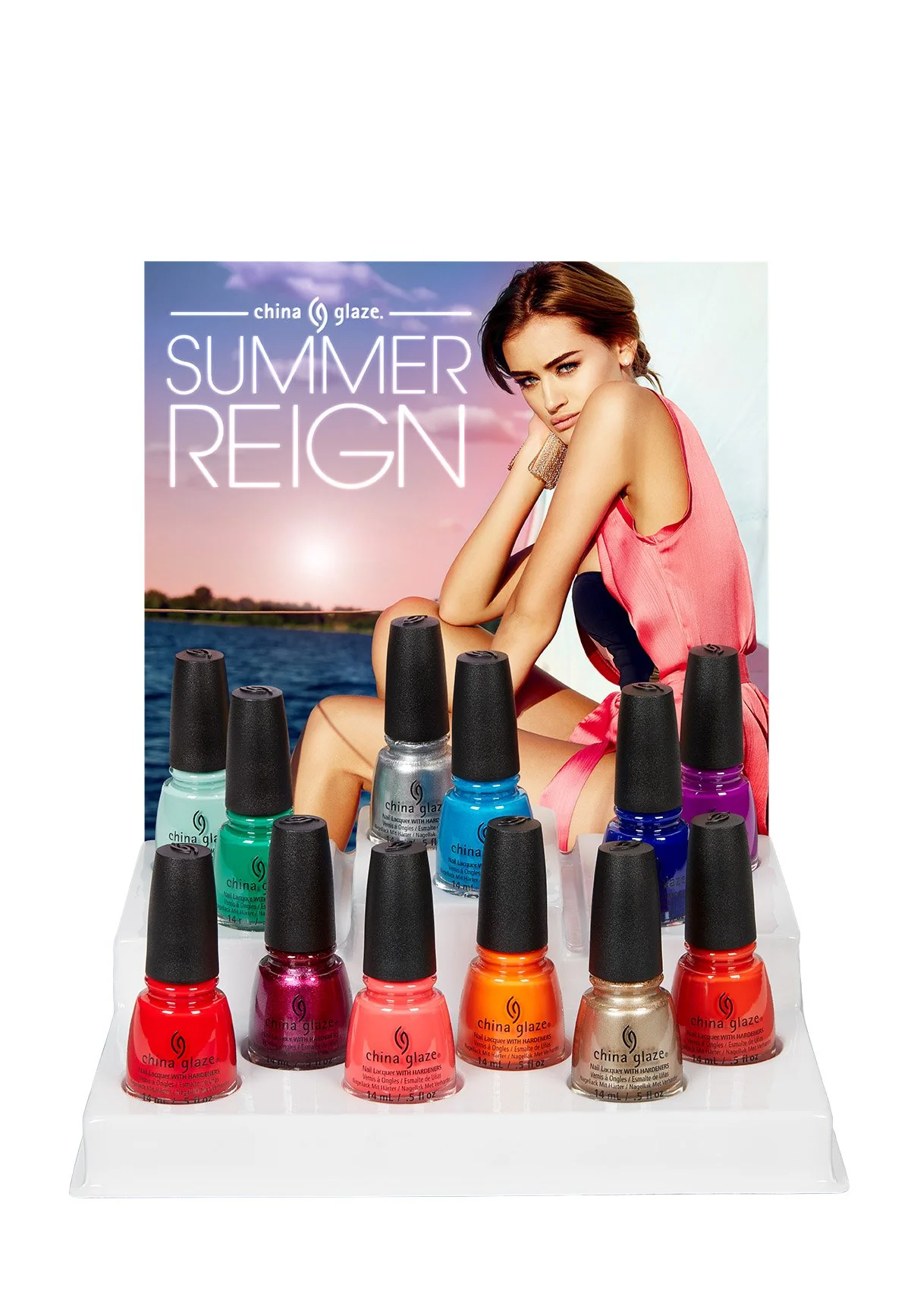 China Glaze Nail Polish, Summer Reign 1519 - Image 2