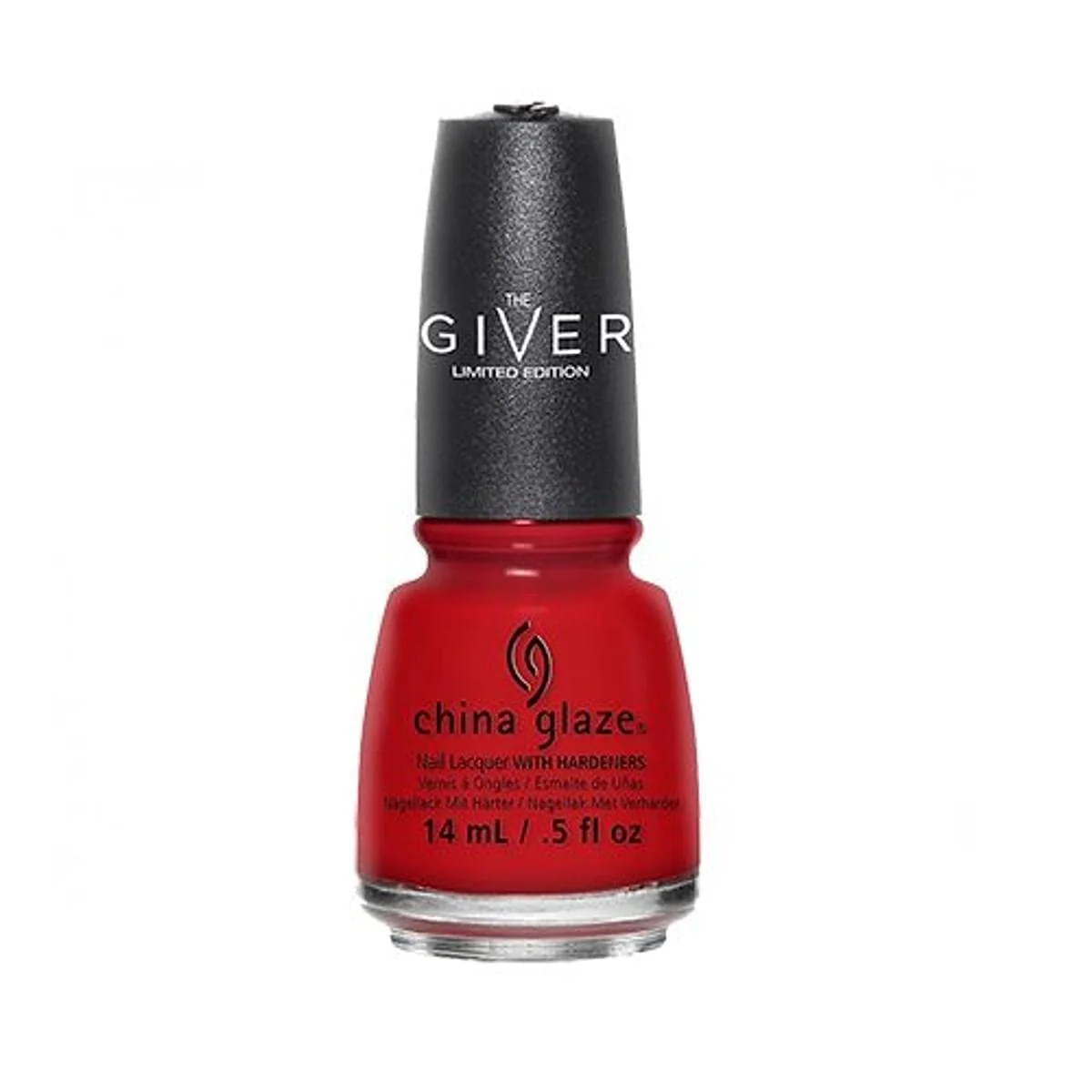 China Glaze The Giver Nail Lacquer, Seeing Red, 0.5 Ounce