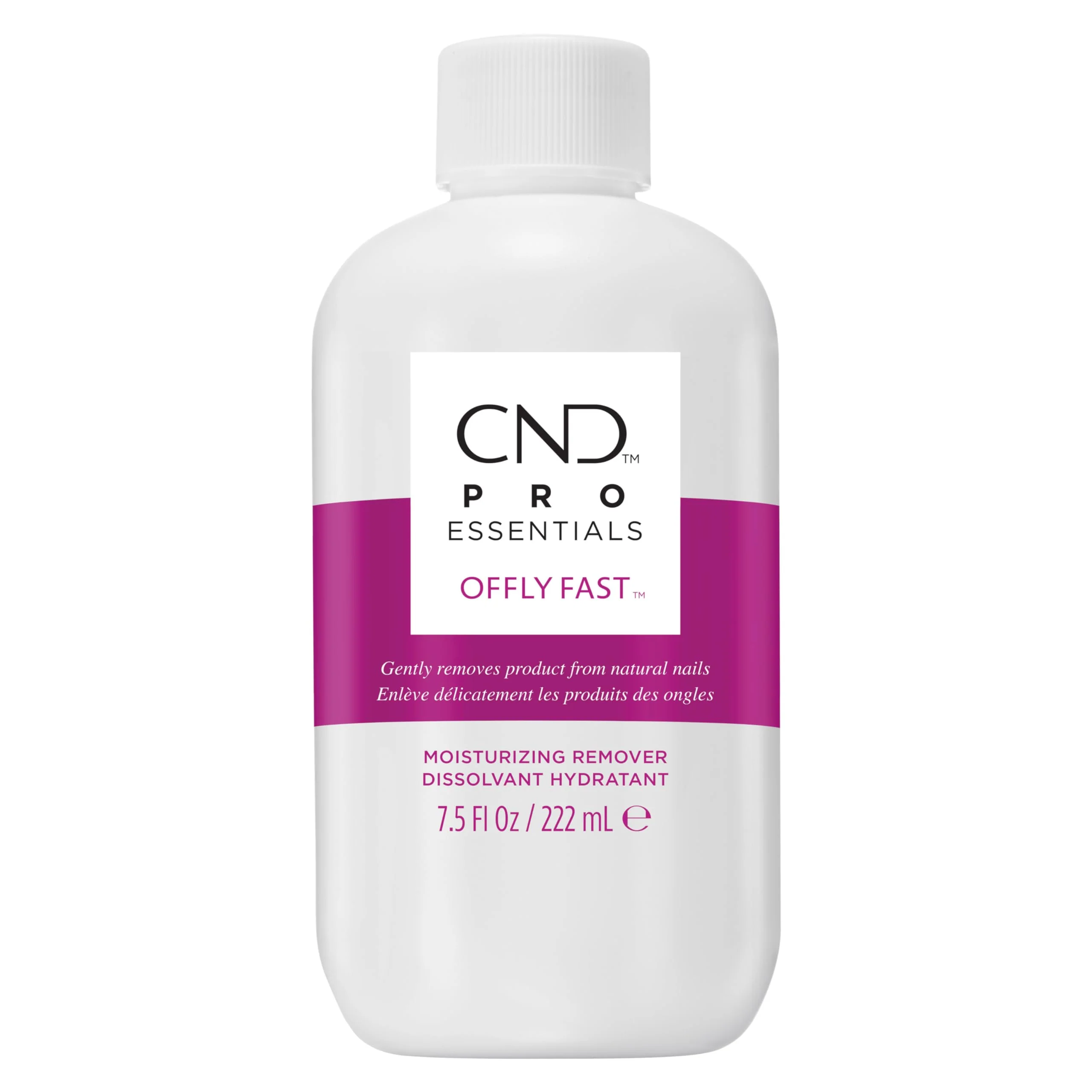 CND OFFLY FAST Moisturizing Nail Polish Remover, 7.5 fl oz