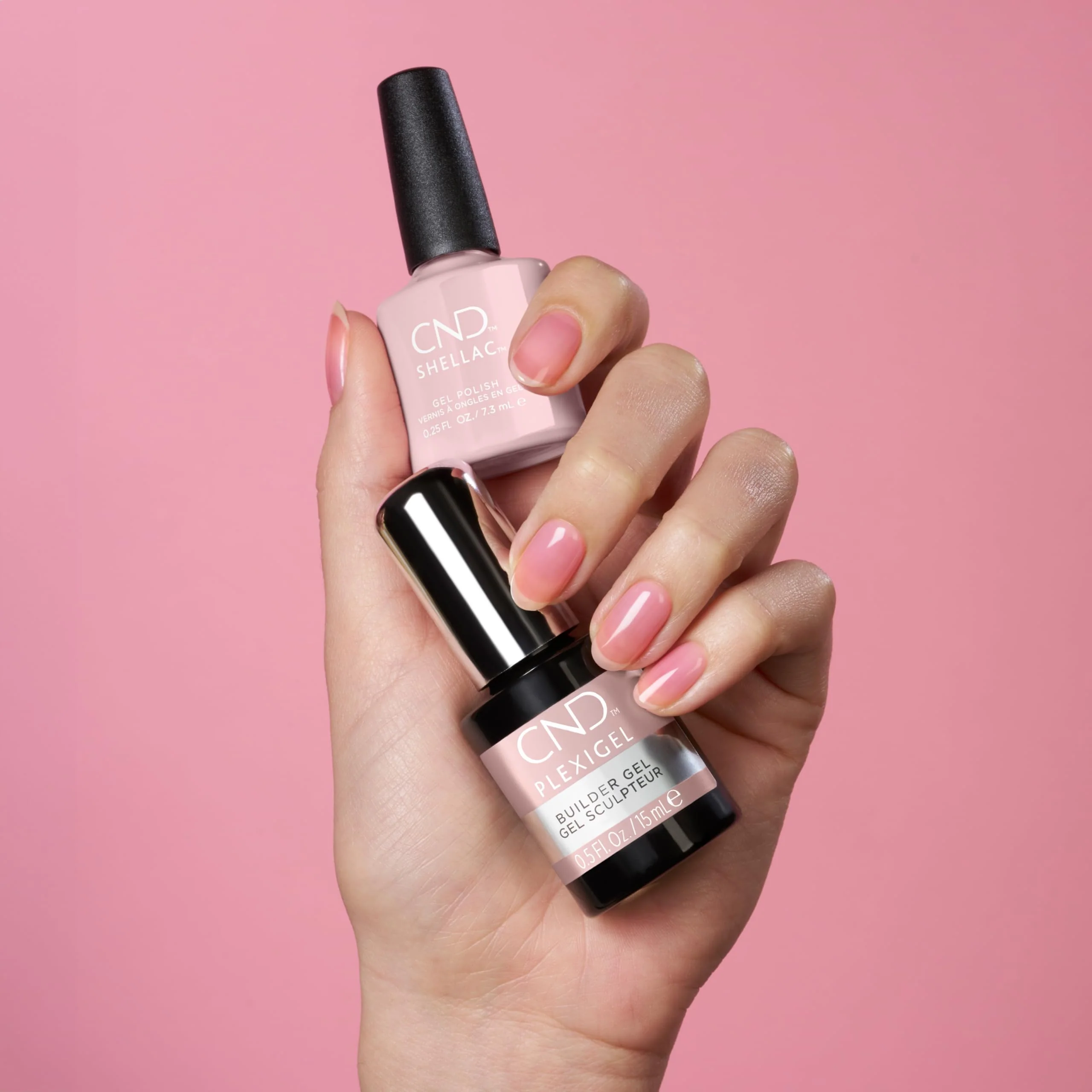 CND Plexigel Color Builder, Clearly Pink, 0.5 fl oz - Image 6