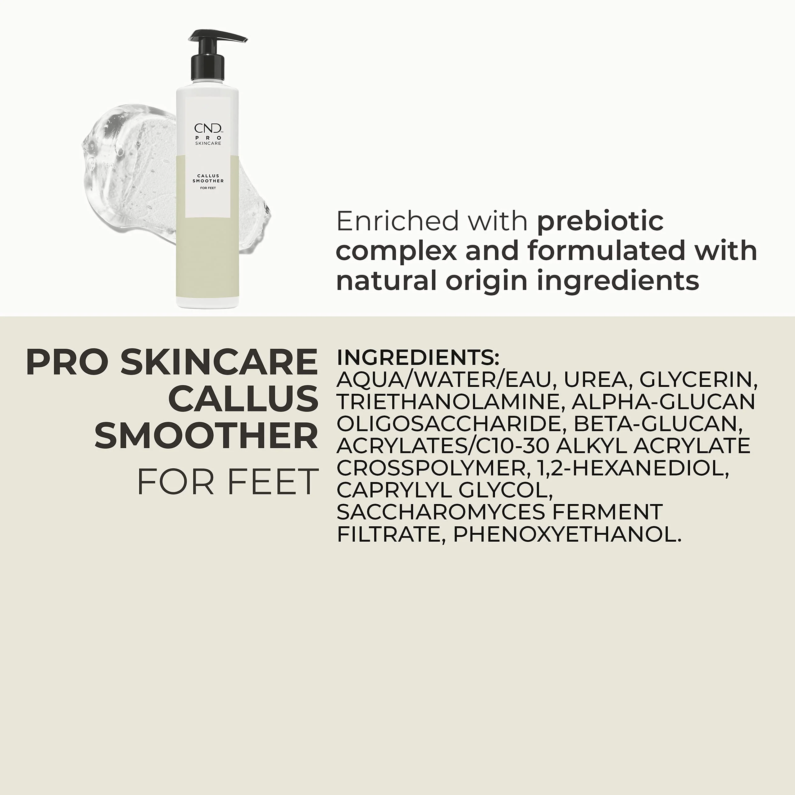 CND Pro Skincare Callus Smoother for Feet, Softens Skin on Heels, For Dry Skin, Unscented, 10.1 Fl Oz - Image 6