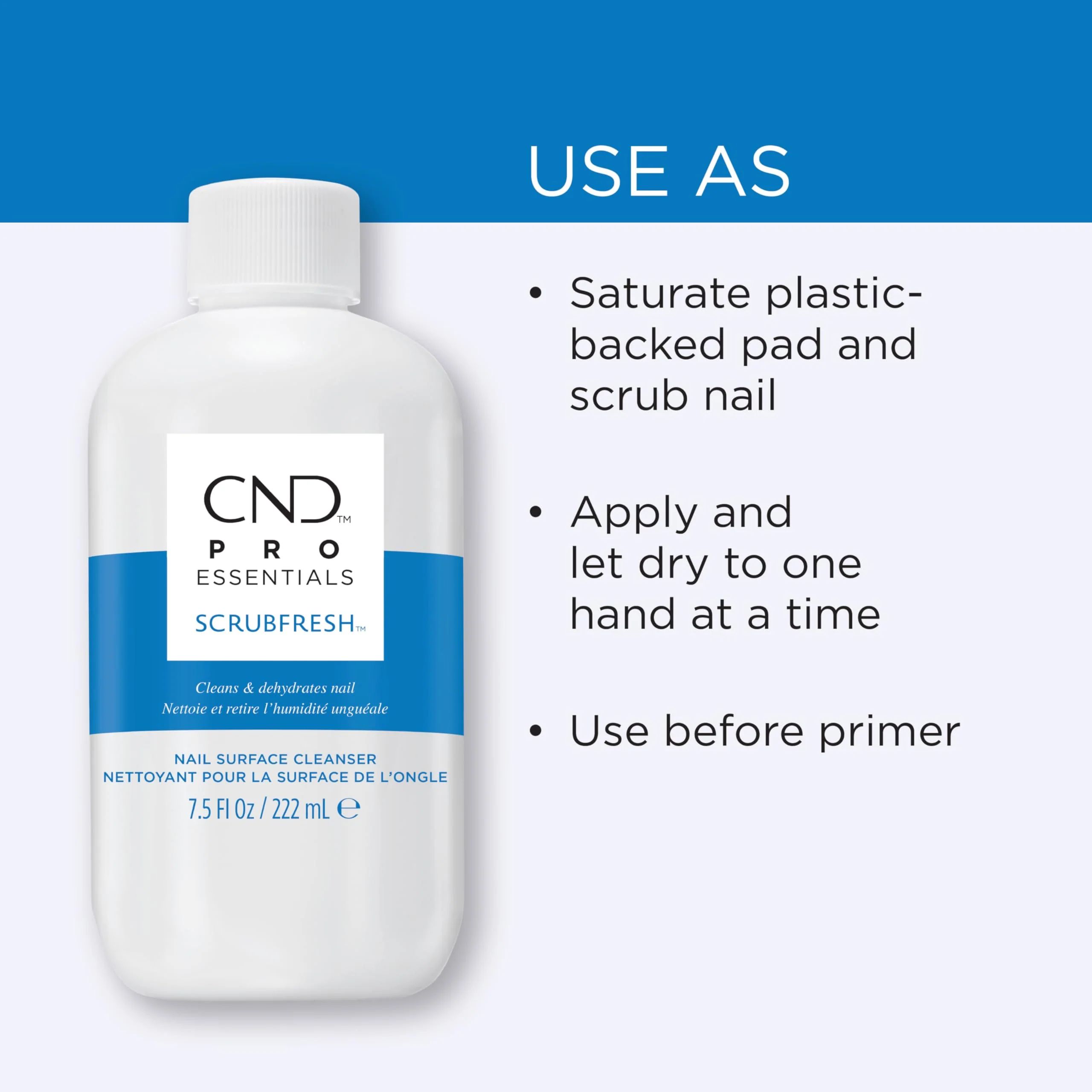 CND SCRUBFRESH Nail Surface Cleaner (Packaging May Vary), 2 fl oz - Image 3