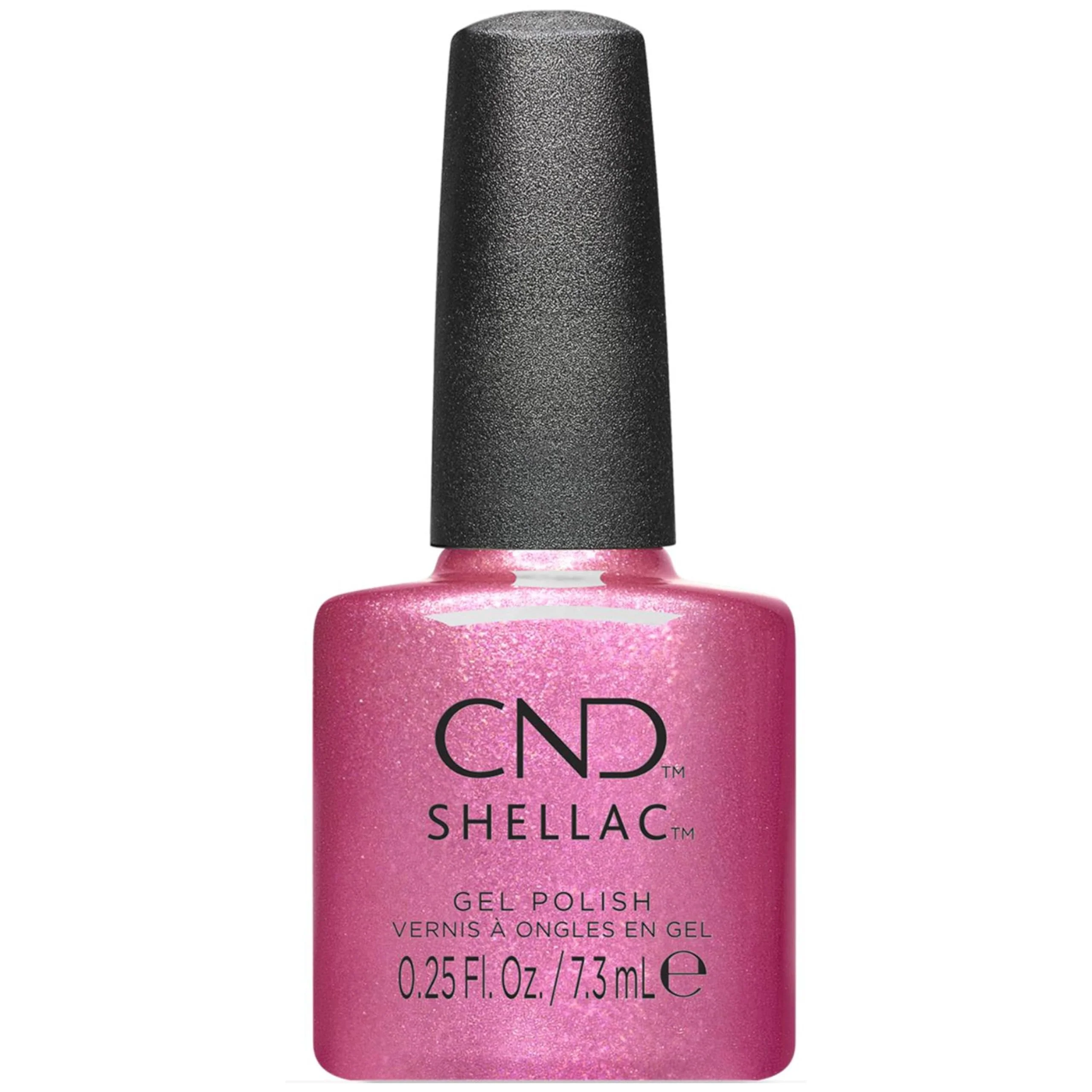 CND SHELLAC™ GEL NAIL POLISH, Durable Nail Gel Polish Color Coat with Curve-hugging Brush, Covetable, 0.25 fl oz