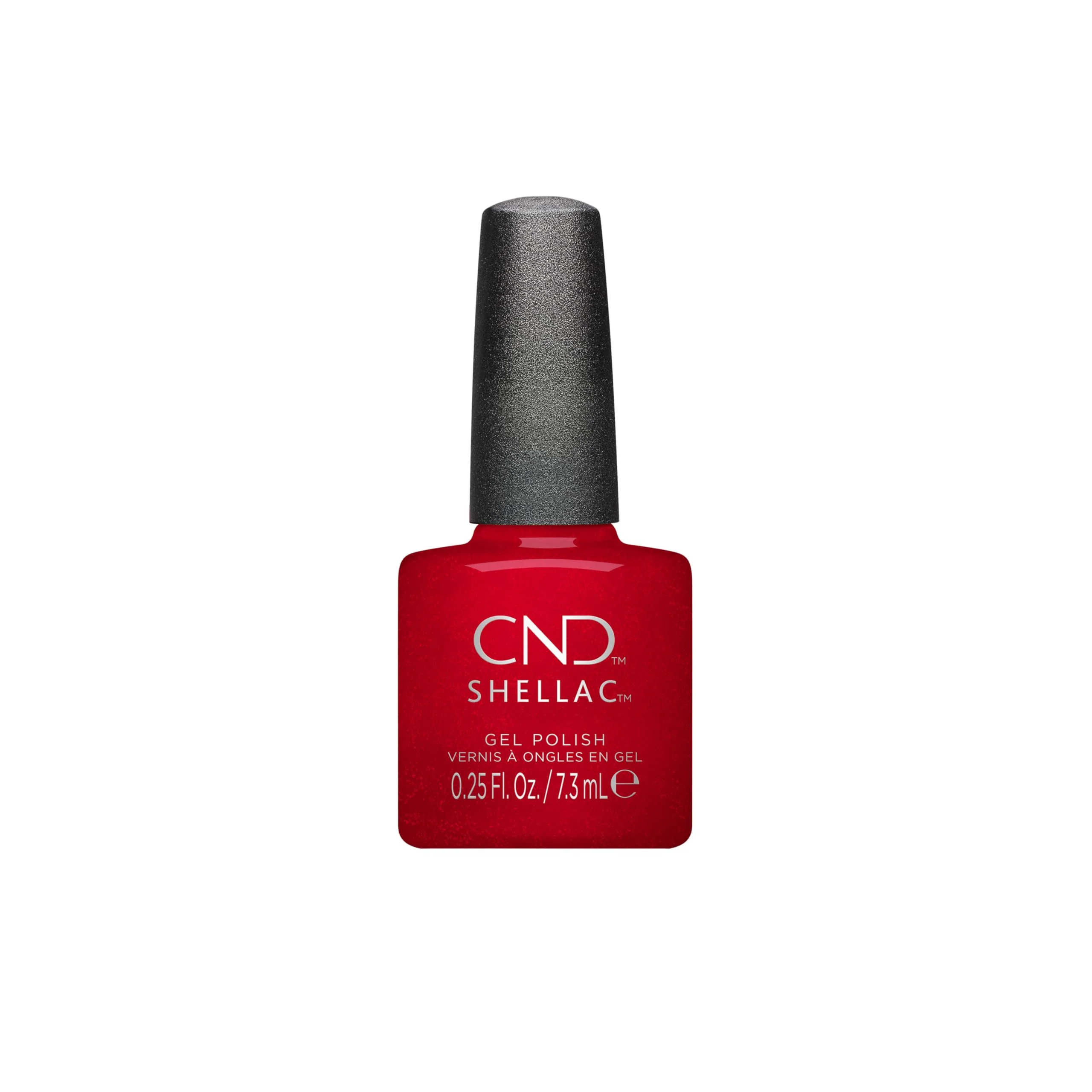 CND Shellac Gel Nail Polish, Long-lasting Nail Paint Color with Curve-hugging Brush, 119 Hollywood, 0.25 fl oz