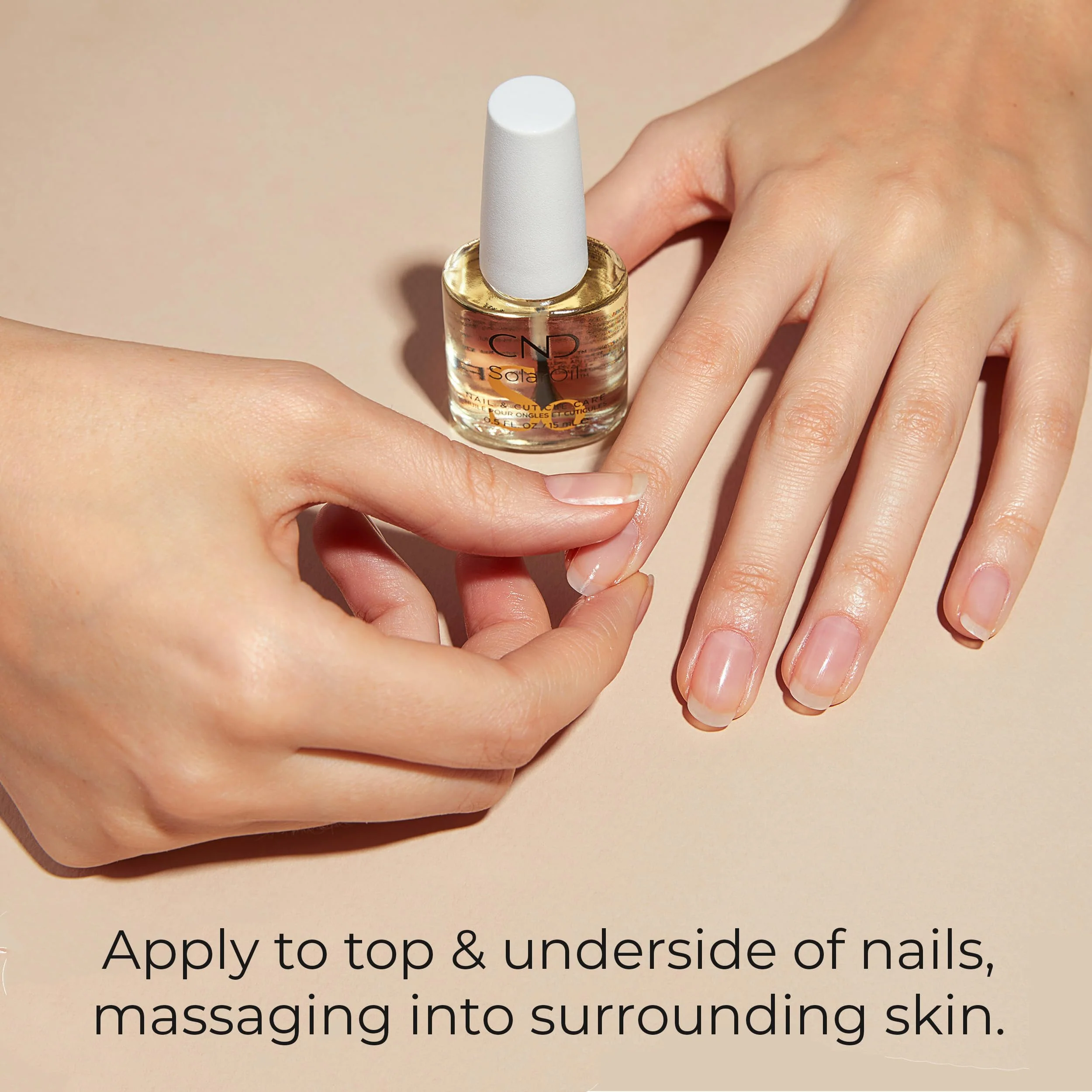 CND SolarOil Cuticle Oil, Natural Blend Of Jojoba, Vitamin E, Rice Bran and Sweet Almond Oils, Moisturizes and Conditions Skin, 4 fl oz - Image 5