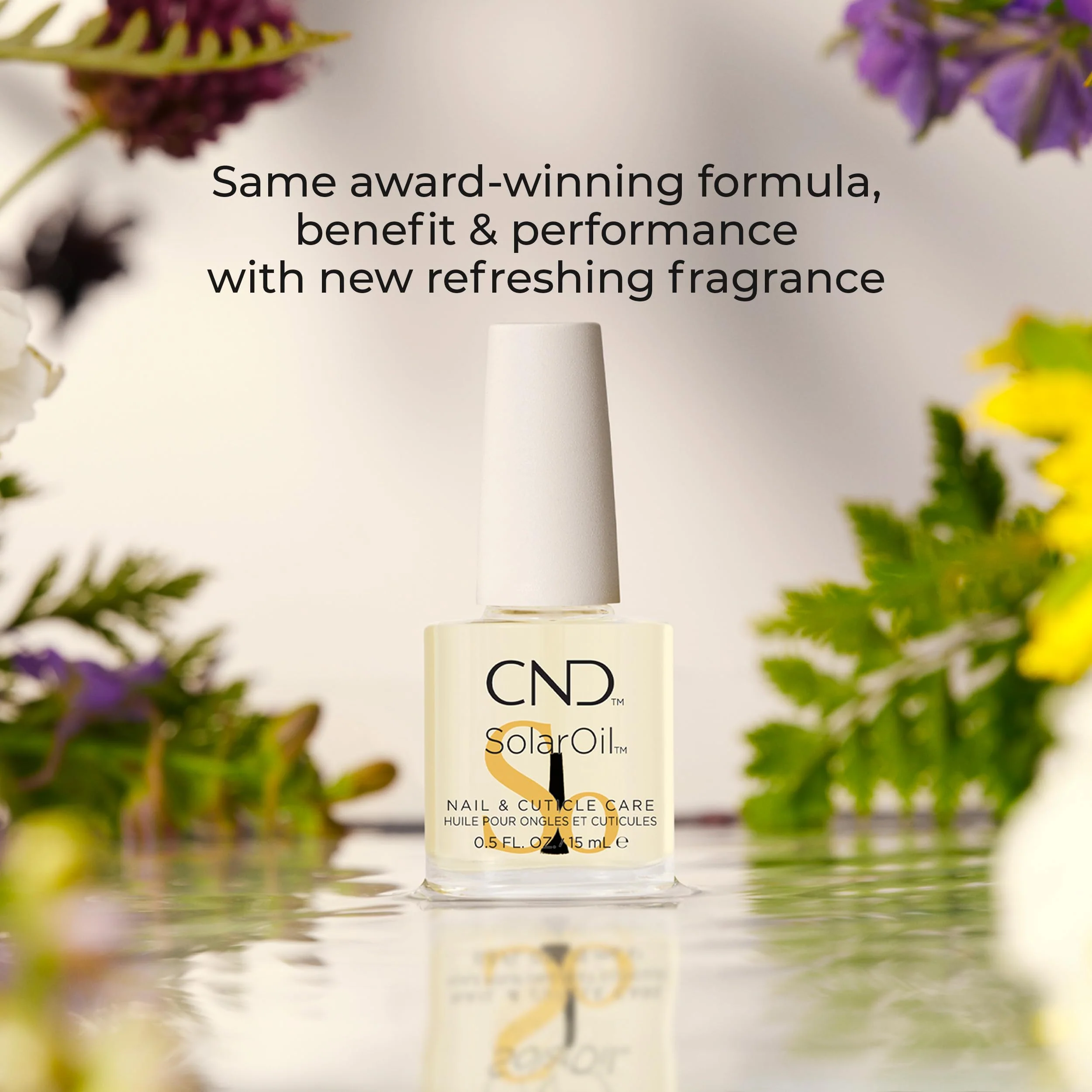 CND SolarOil Cuticle Oil, Natural Blend Of Jojoba, Vitamin E, Rice Bran and Sweet Almond Oils, Moisturizes and Conditions Skin, Pack Of 1, 0.125 fl oz - Image 3