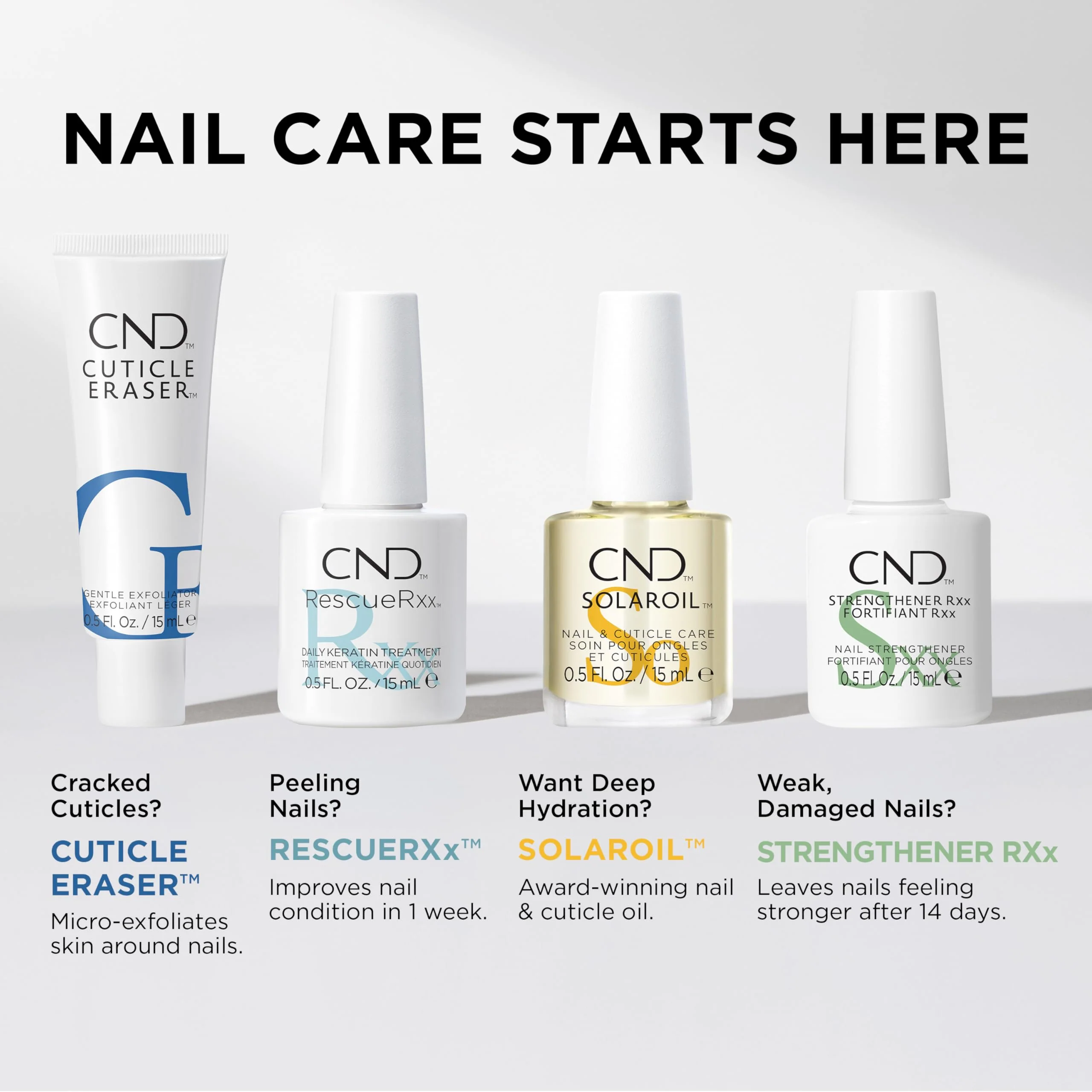 CND SolarOil Cuticle Oil, Natural Blend Of Jojoba, Vitamin E, Rice Bran and Sweet Almond Oils, Moisturizes and Conditions Skin, Pack Of 1, 0.125 fl oz - Image 6