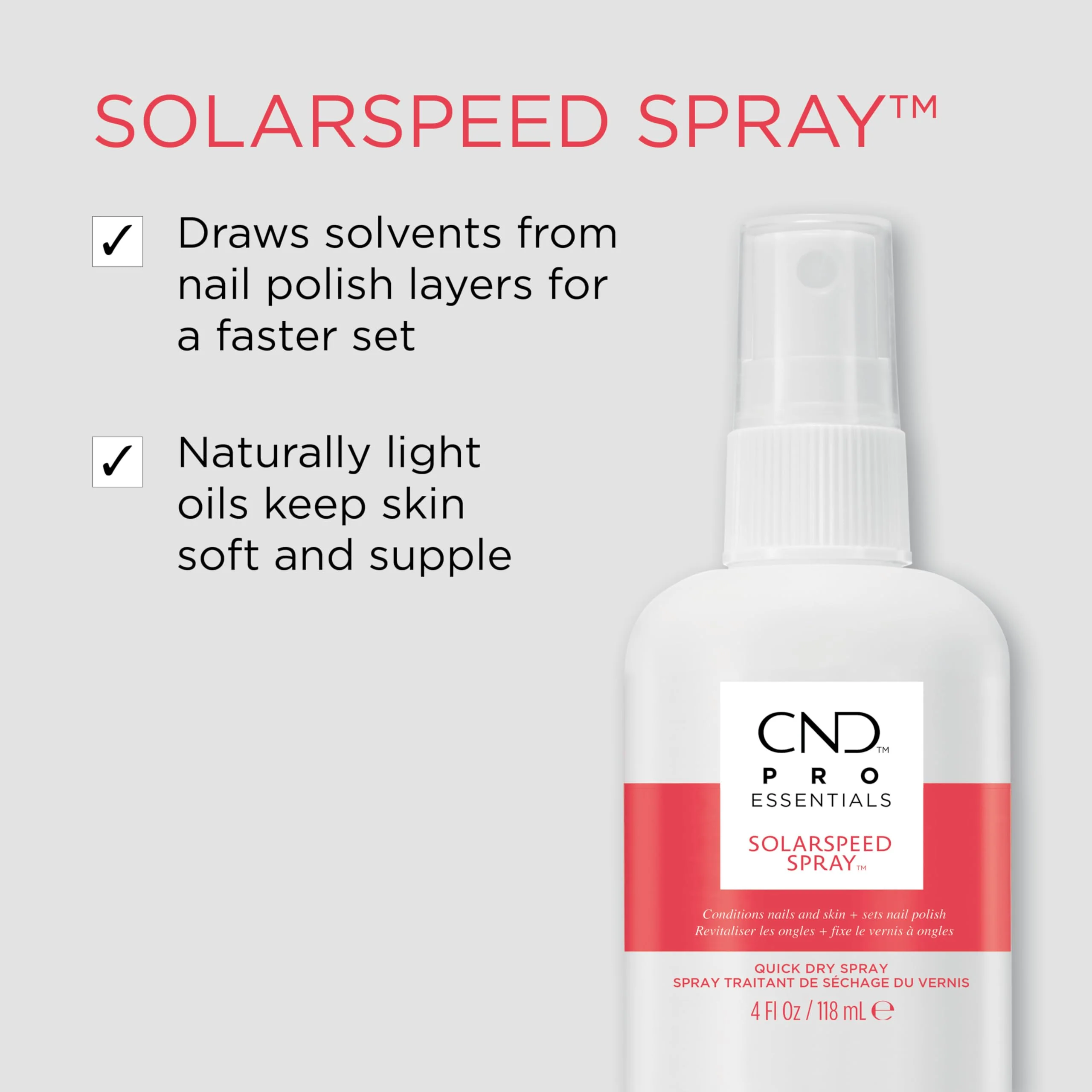 CND SolarSpeed Spray (Packaging May Vary), 32 fl oz - Image 3