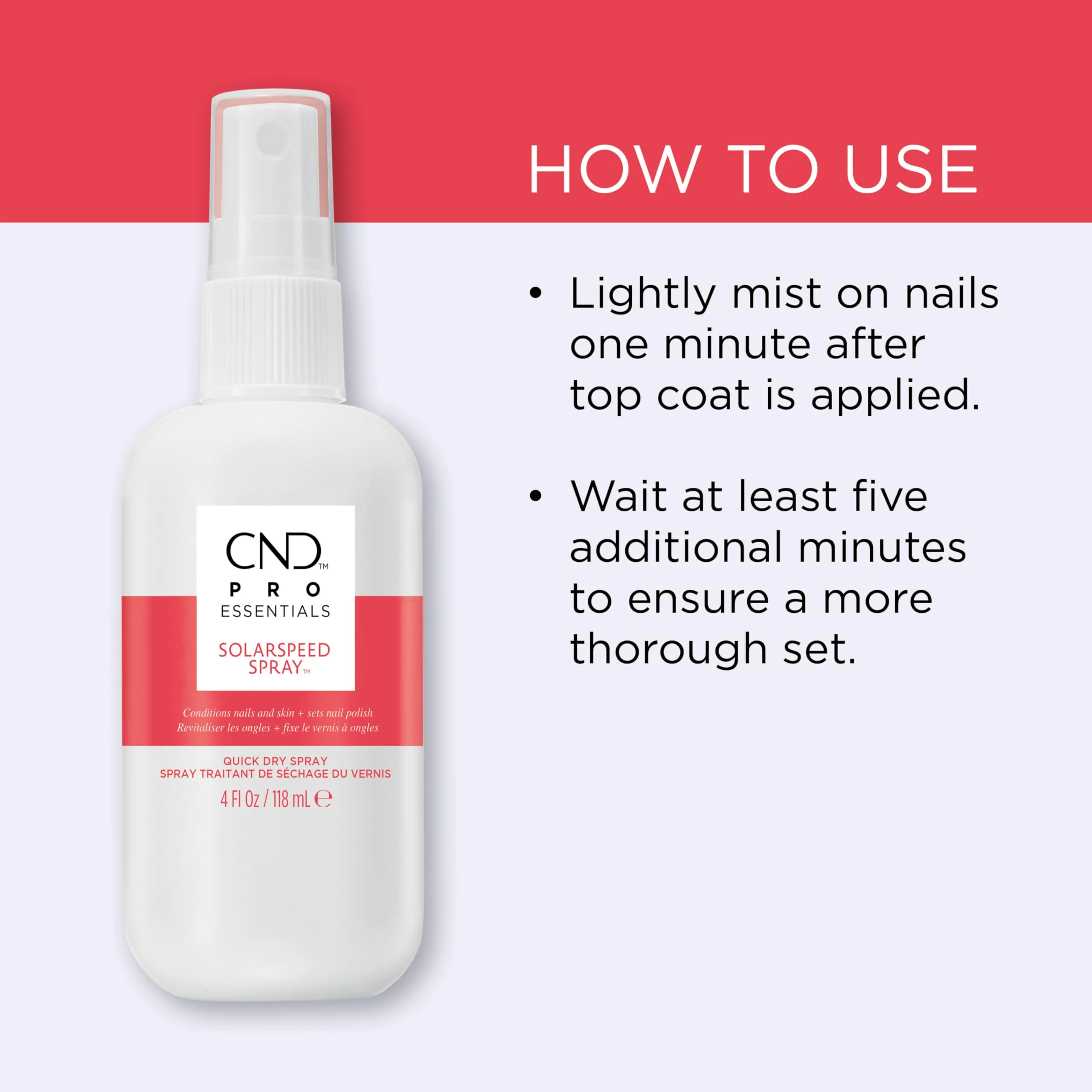 CND SolarSpeed Spray (Packaging May Vary), 32 fl oz - Image 4