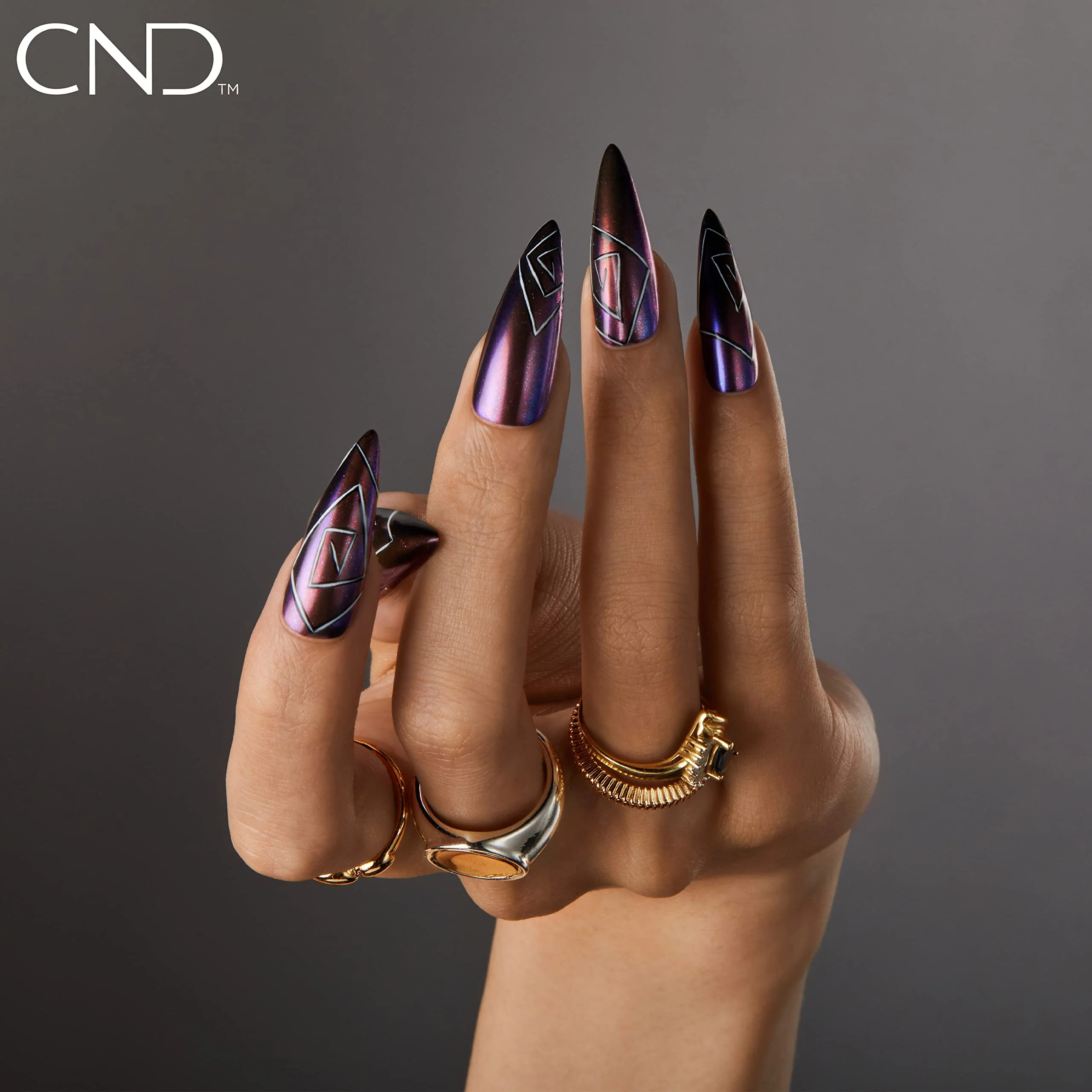 CND Vinylux Longwear Metallic Nail Polish, Gel-like Shine & Chip Resistant Color, 0.5 Fl Oz - Image 8